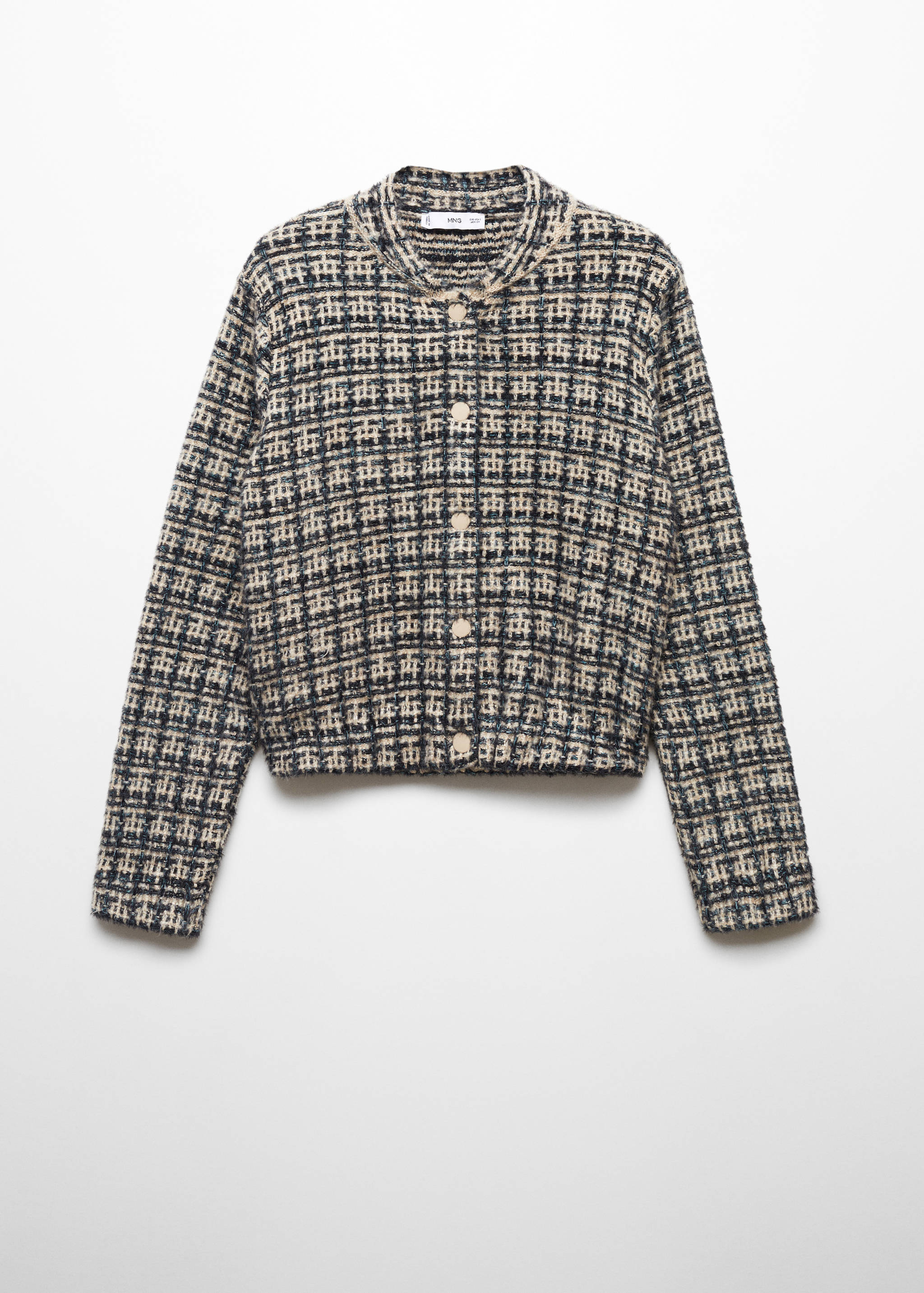 Tweed bomber jacket - Article without model