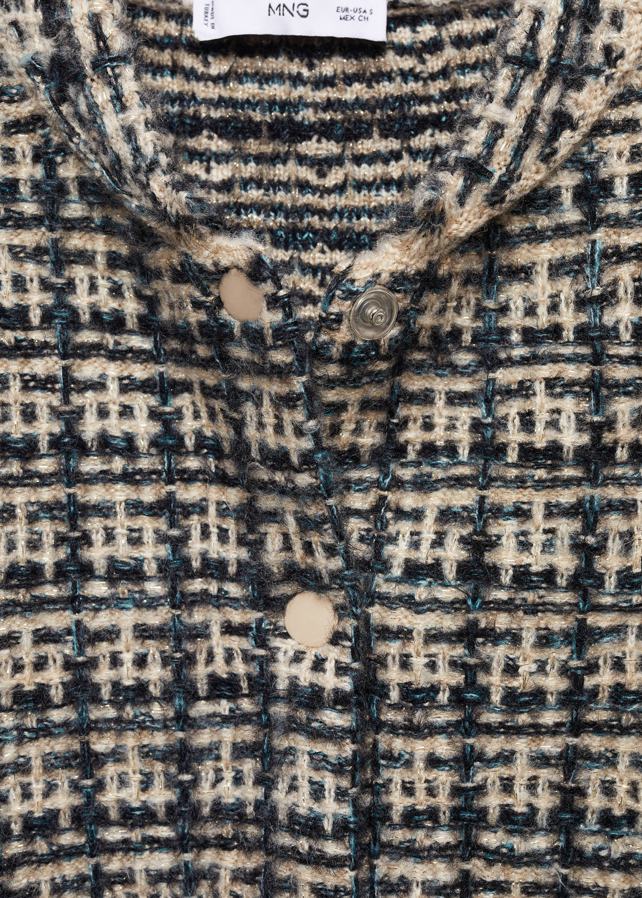 Tweed bomber jacket - Details of the article 8