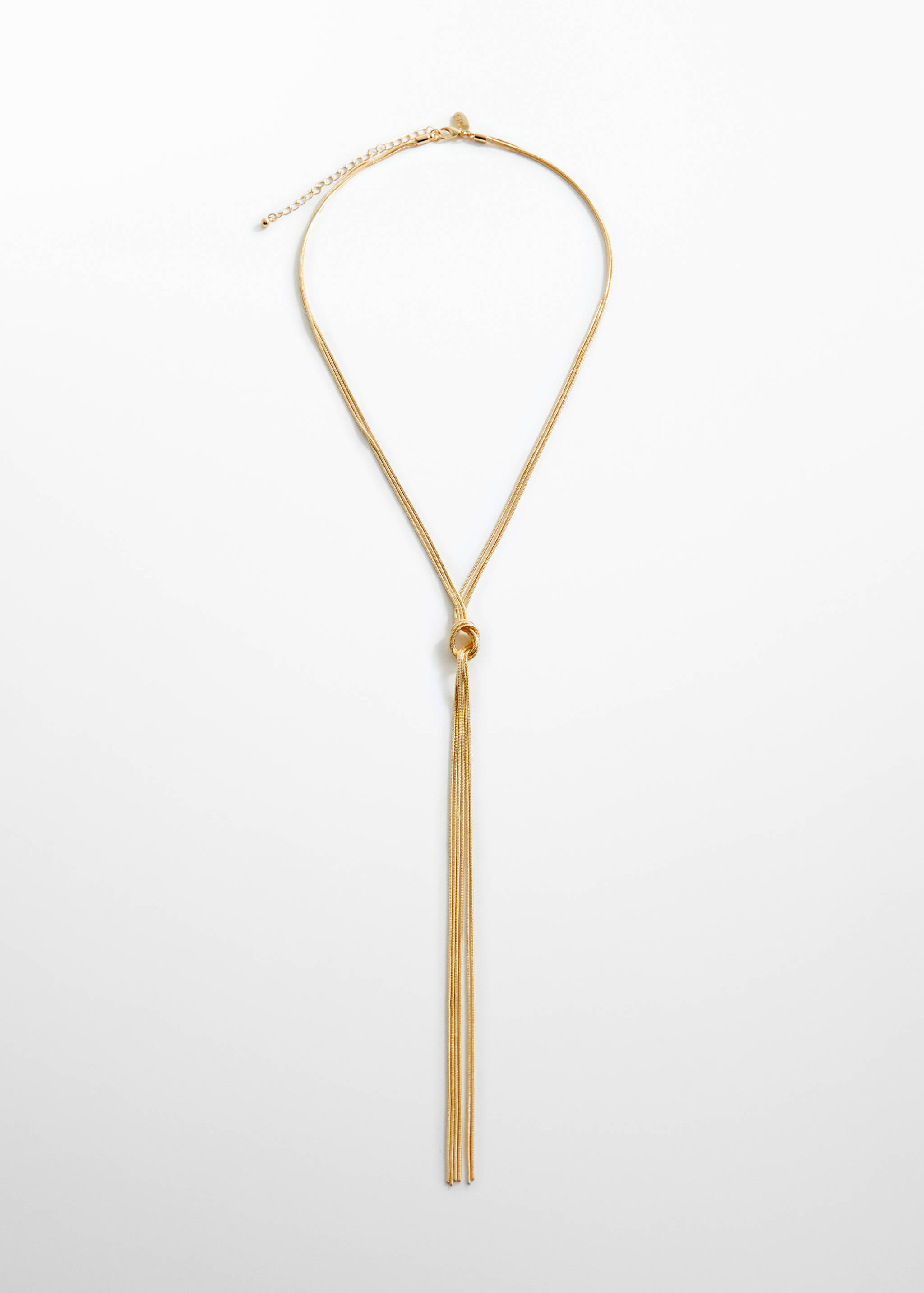 Chain necklace with knot detail - Article without model