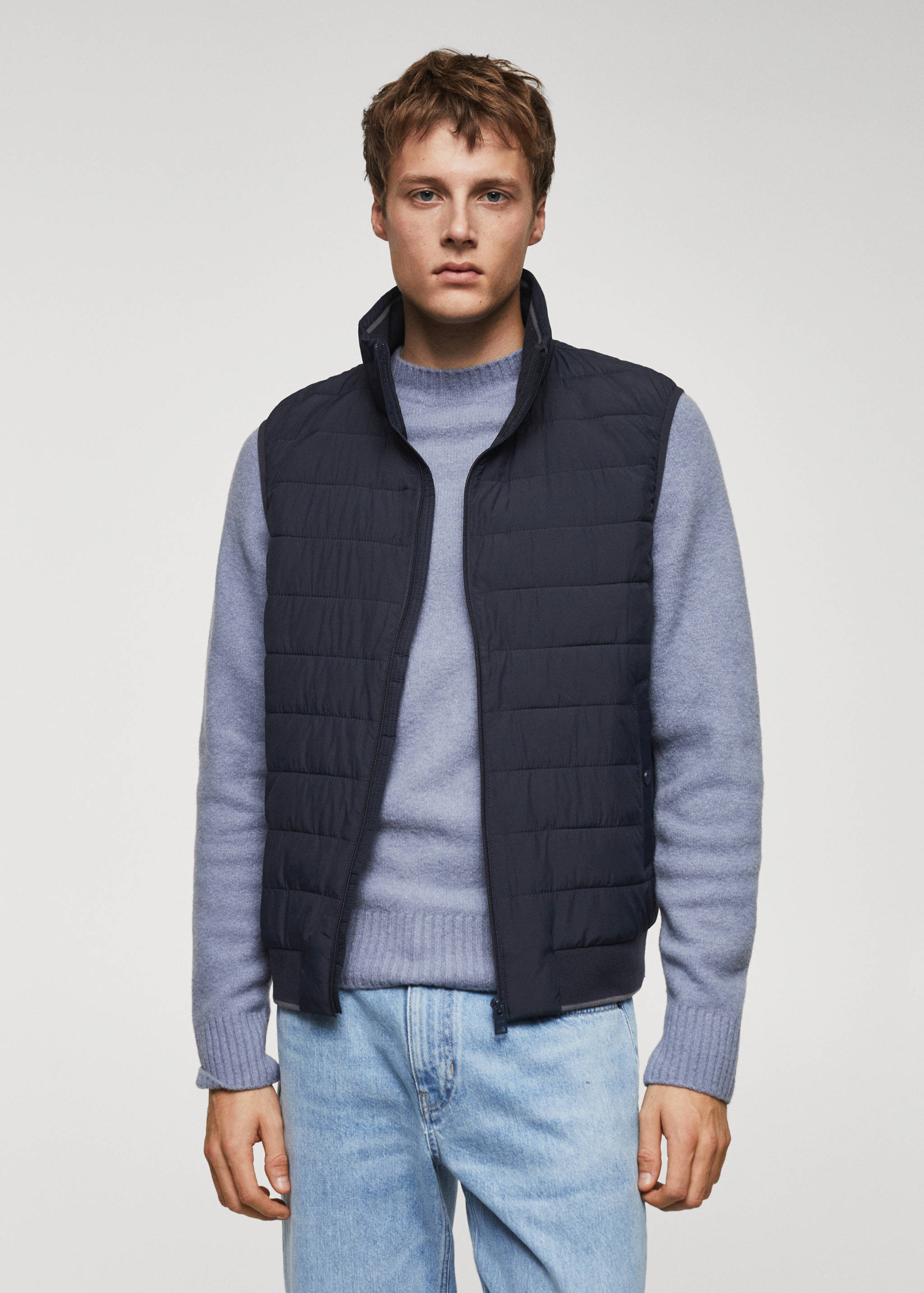 Gilet matelassée ultraléger résistant à l’eau - Plan moyen