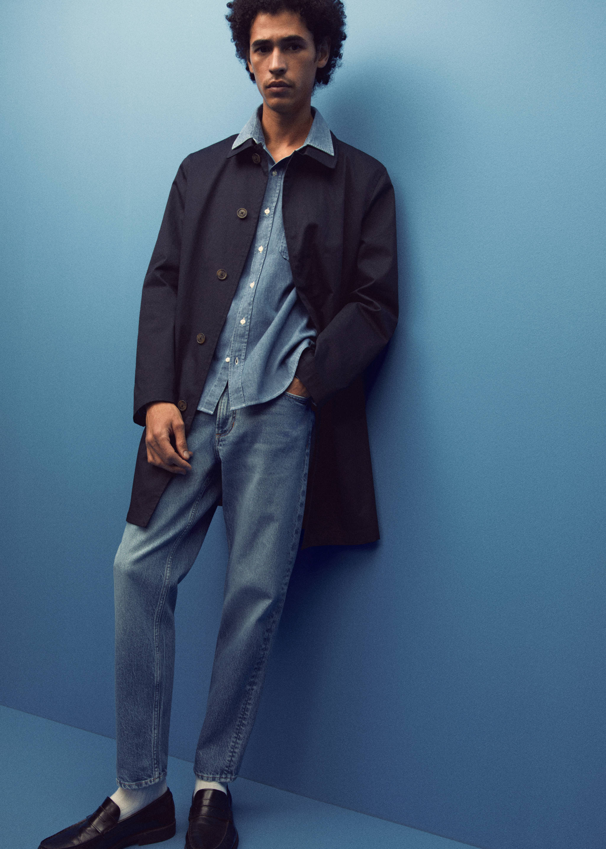 테이퍼드핏 진 - 상품 내역: 5