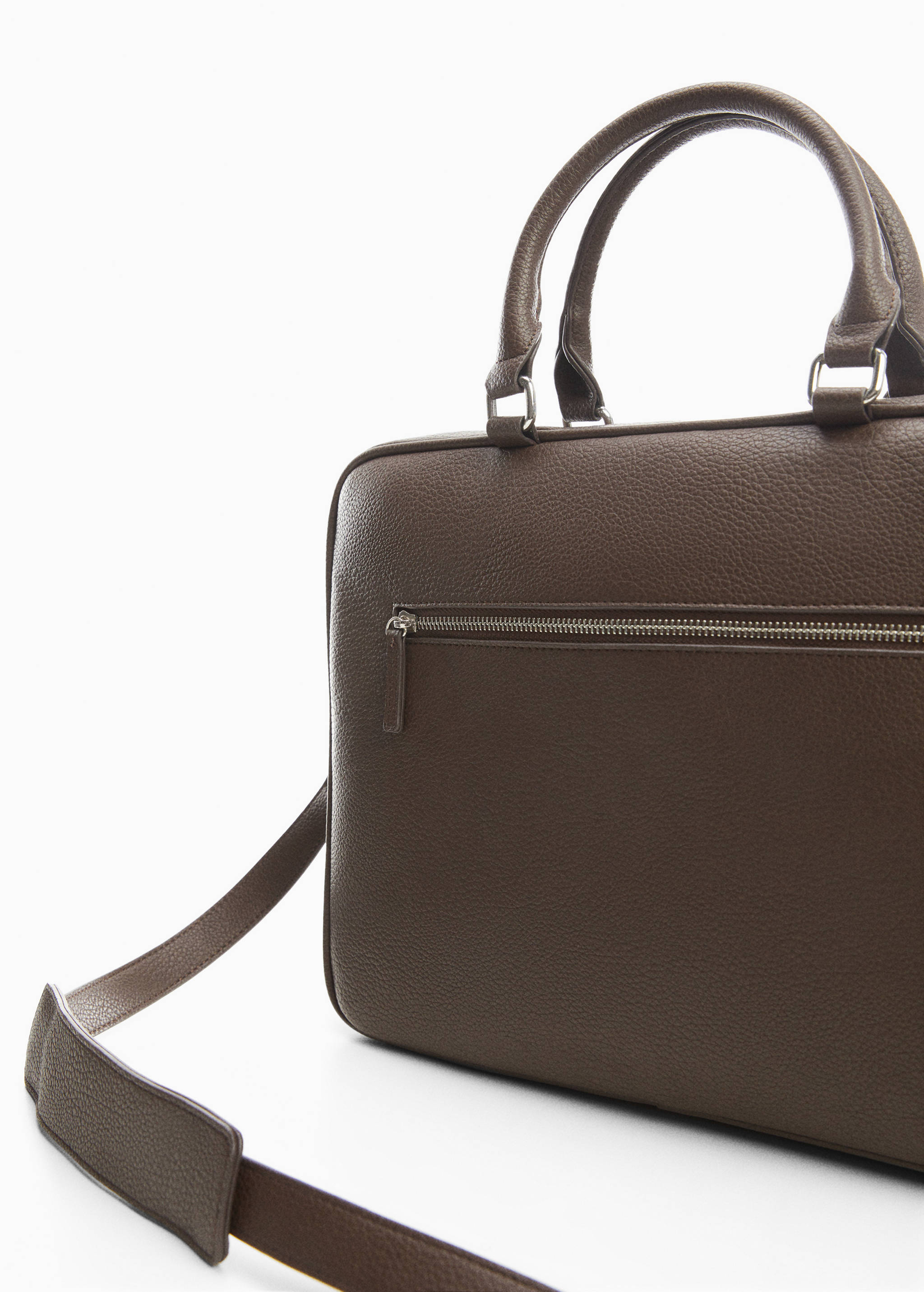 Faux-leather briefcase - Details of the article 3