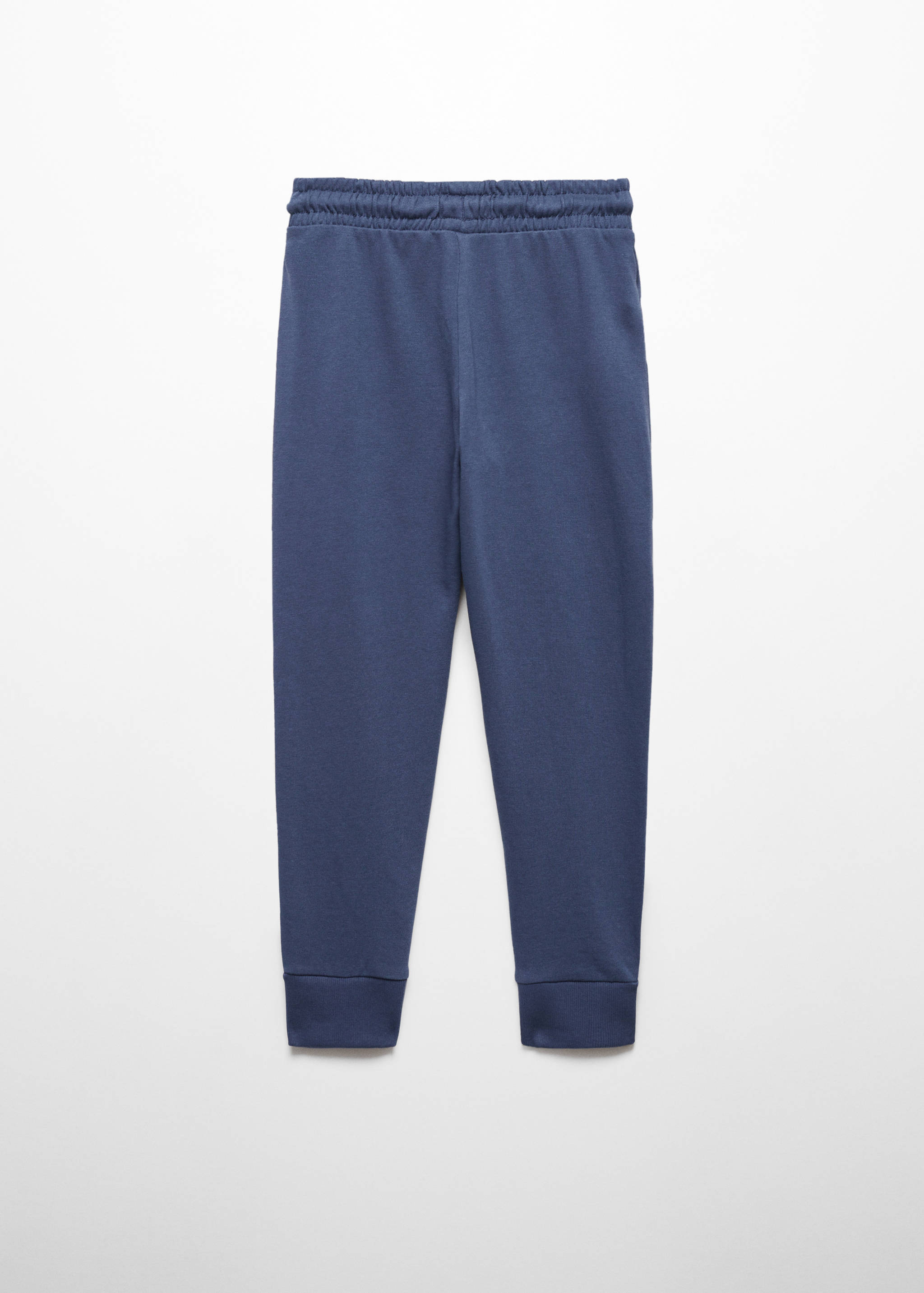 Cotton jogger-style trousers - Reverse of the article