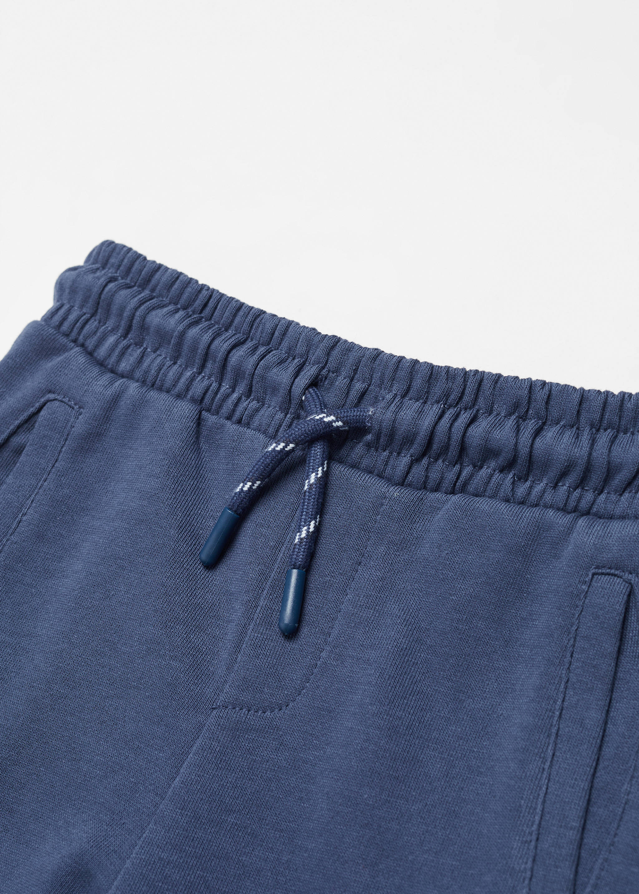 Cotton jogger-style trousers - Details of the article 8