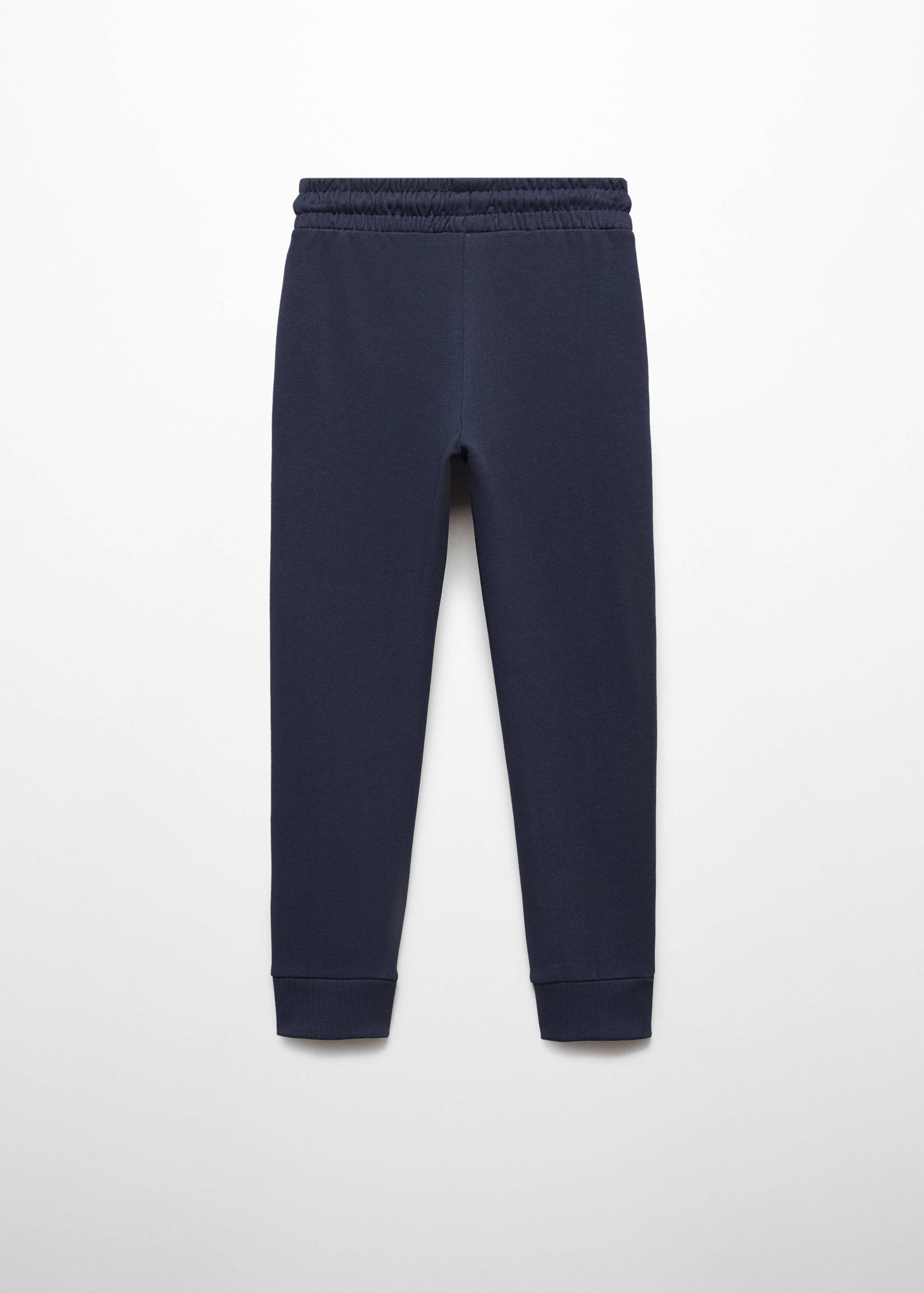 Cotton jogger-style trousers - Reverse of the article