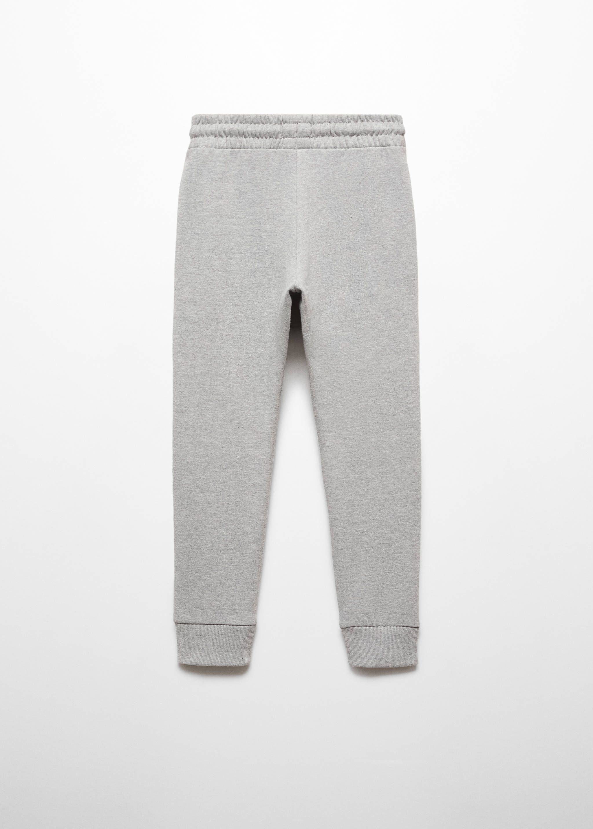 Cotton jogger-style trousers - Reverse of the article
