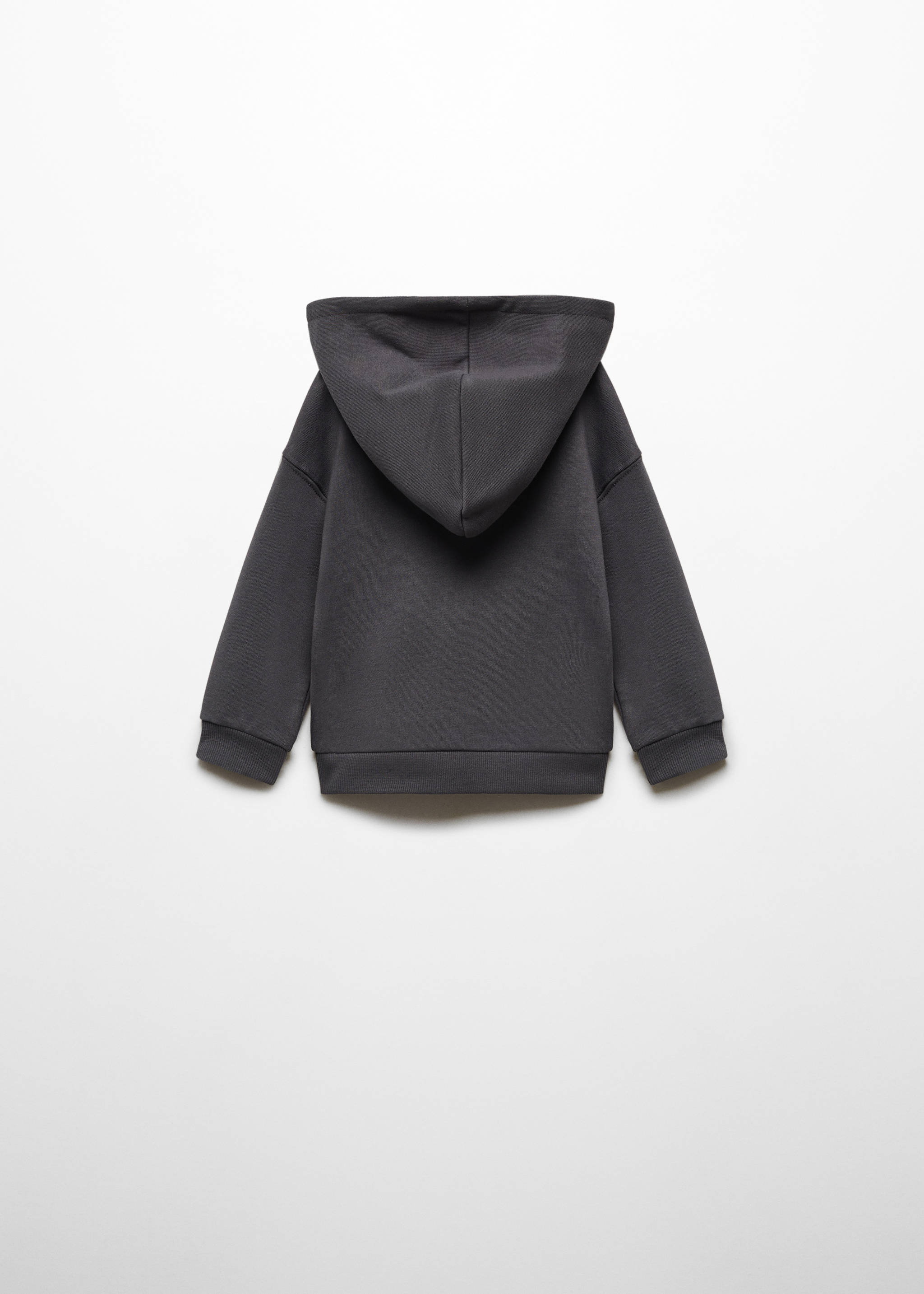 Embroidered drawing sweatshirt - Reverse of the article