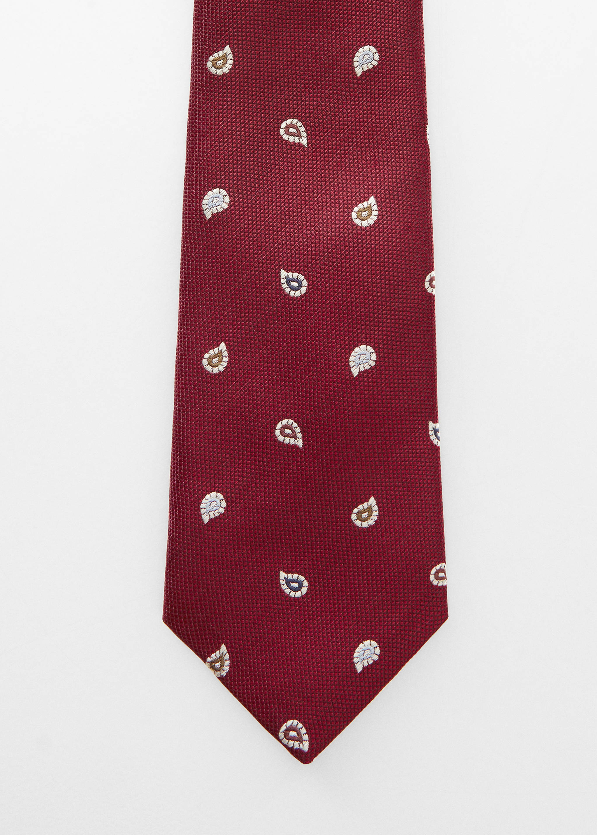 Stain-resistant printed tie - null