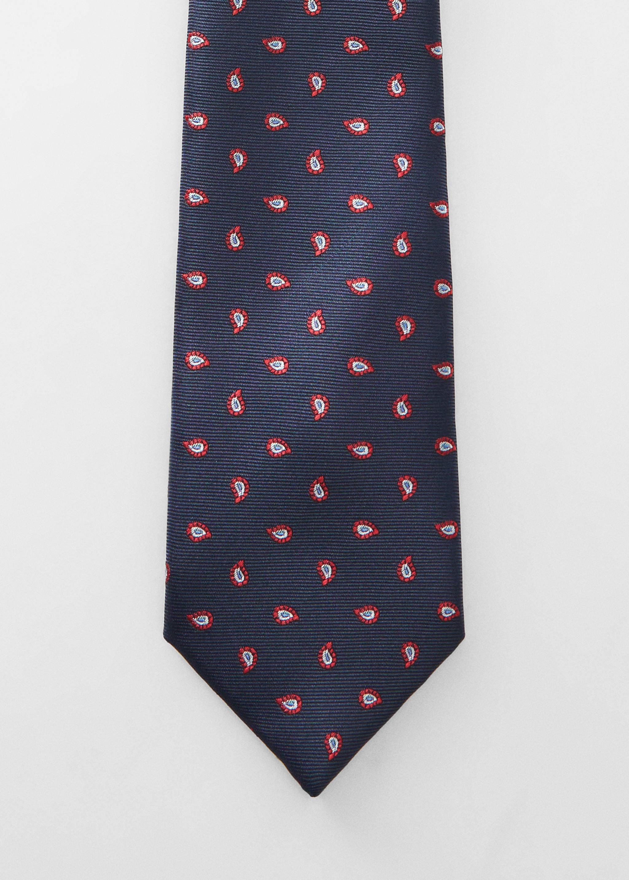 Stain-resistant printed tie - null
