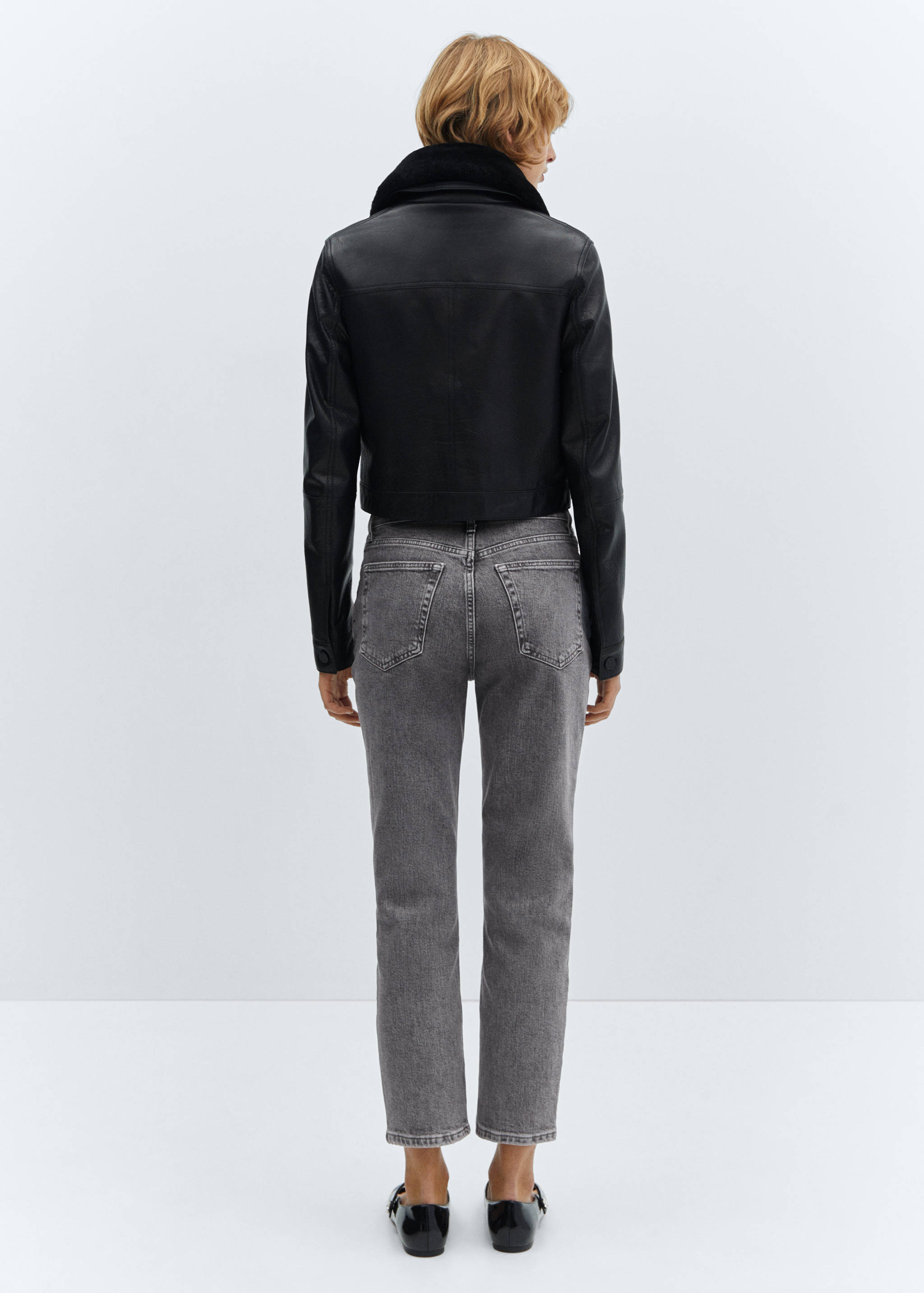 Укороченные джинсы slim Claudia - Обратная сторона изделия