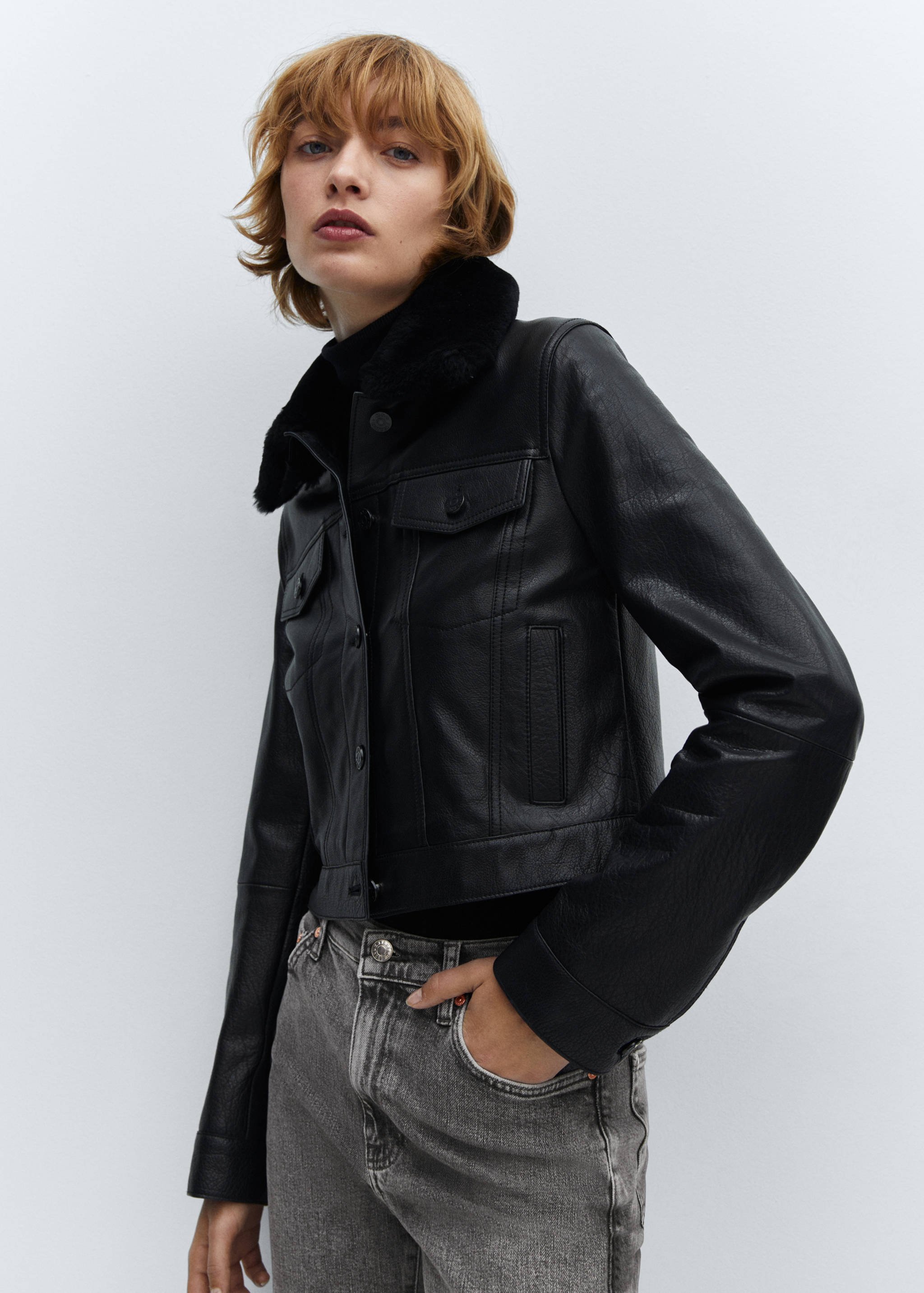 Укороченные джинсы slim Claudia - Деталь изделия 1