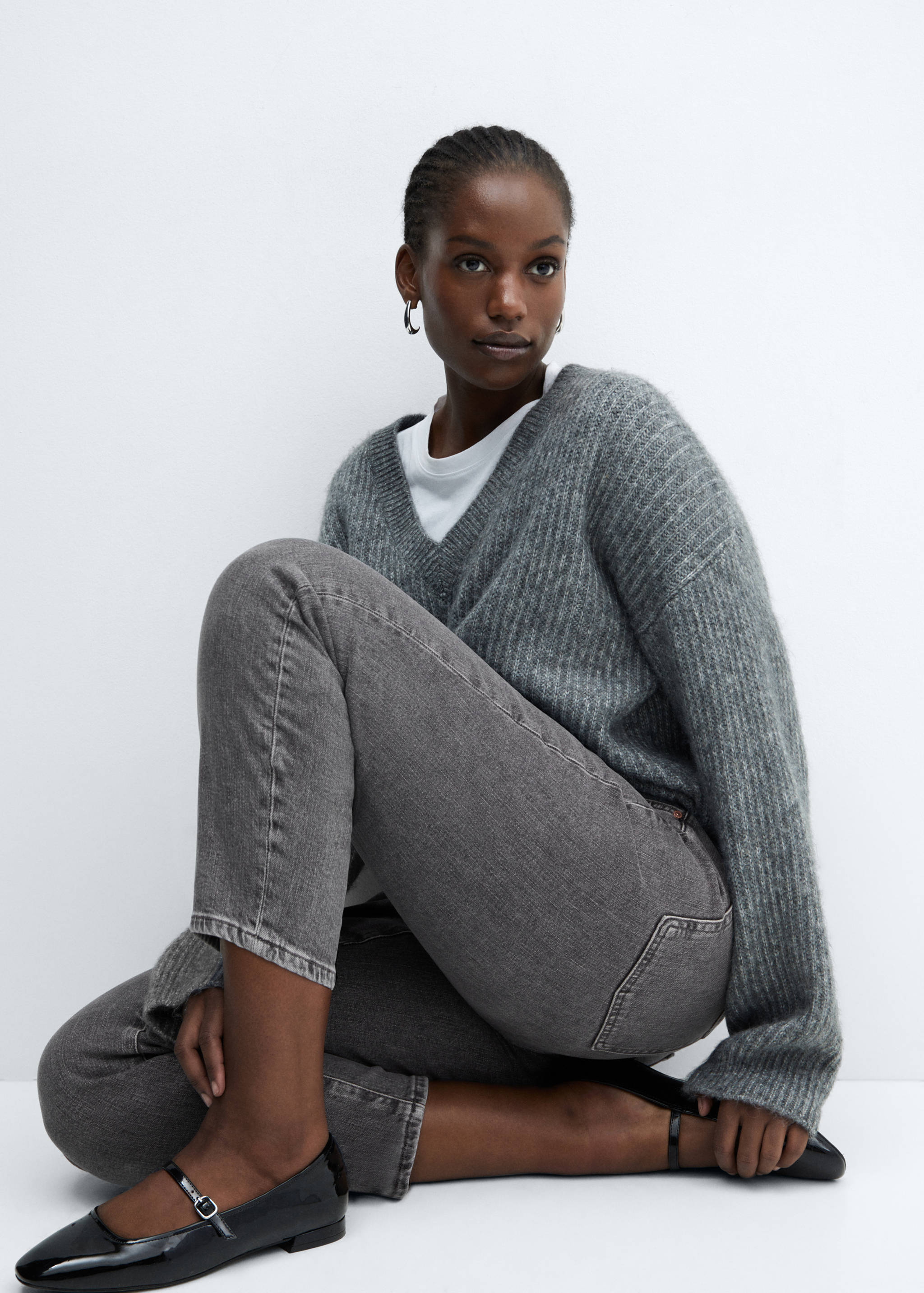 Укороченные джинсы slim Claudia - Деталь изделия 4