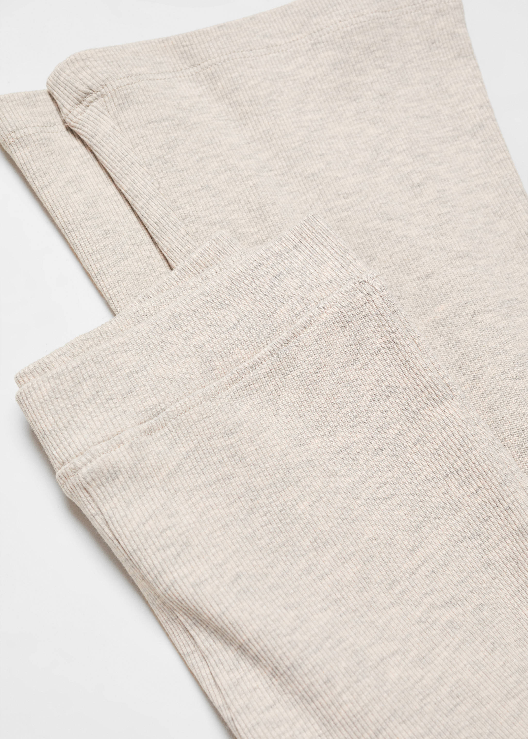 Flared knitted leggings - Details of the article 8
