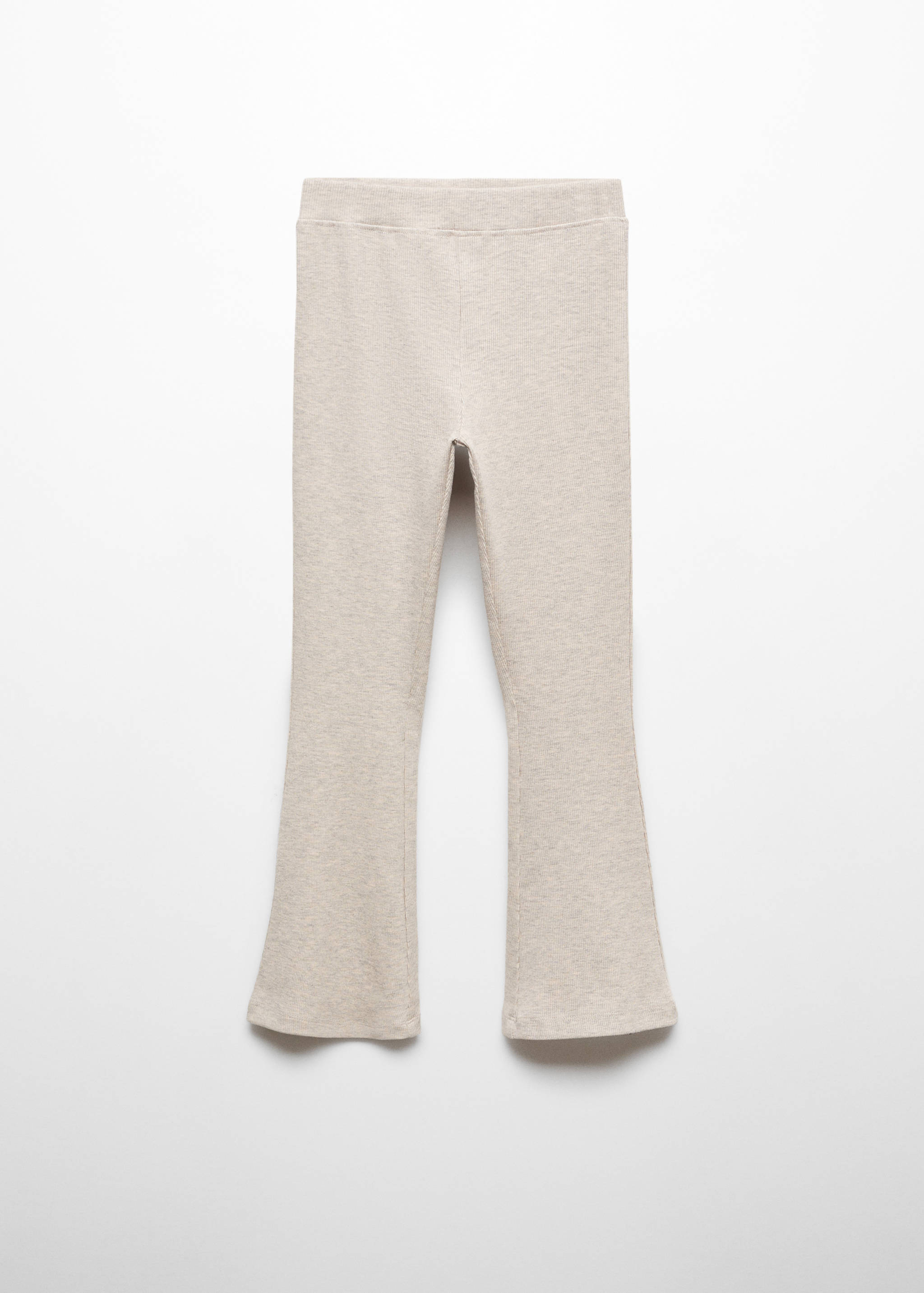 Flared knitted leggings - Article without model