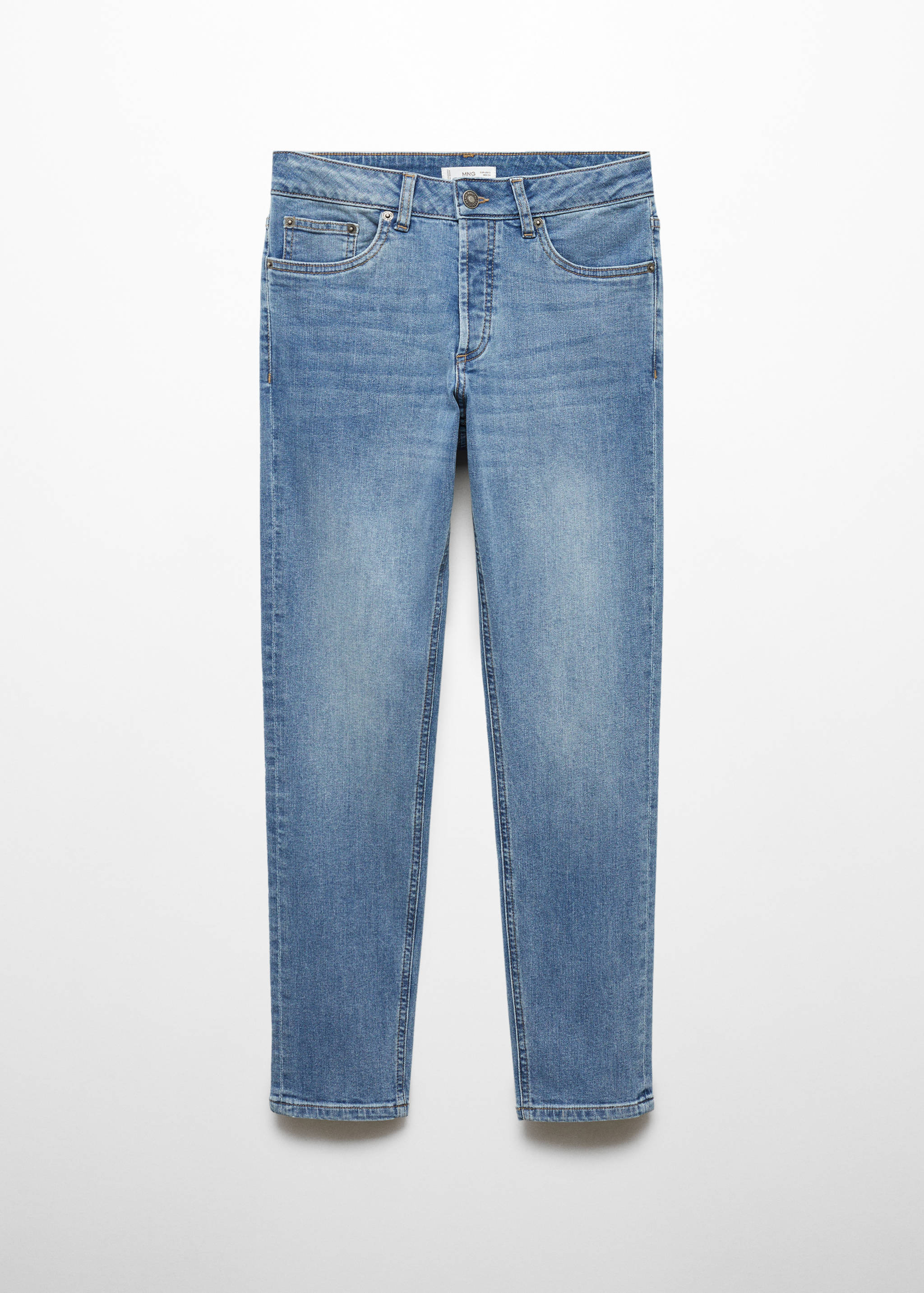 Джинсы slim fit - Изделие без модели