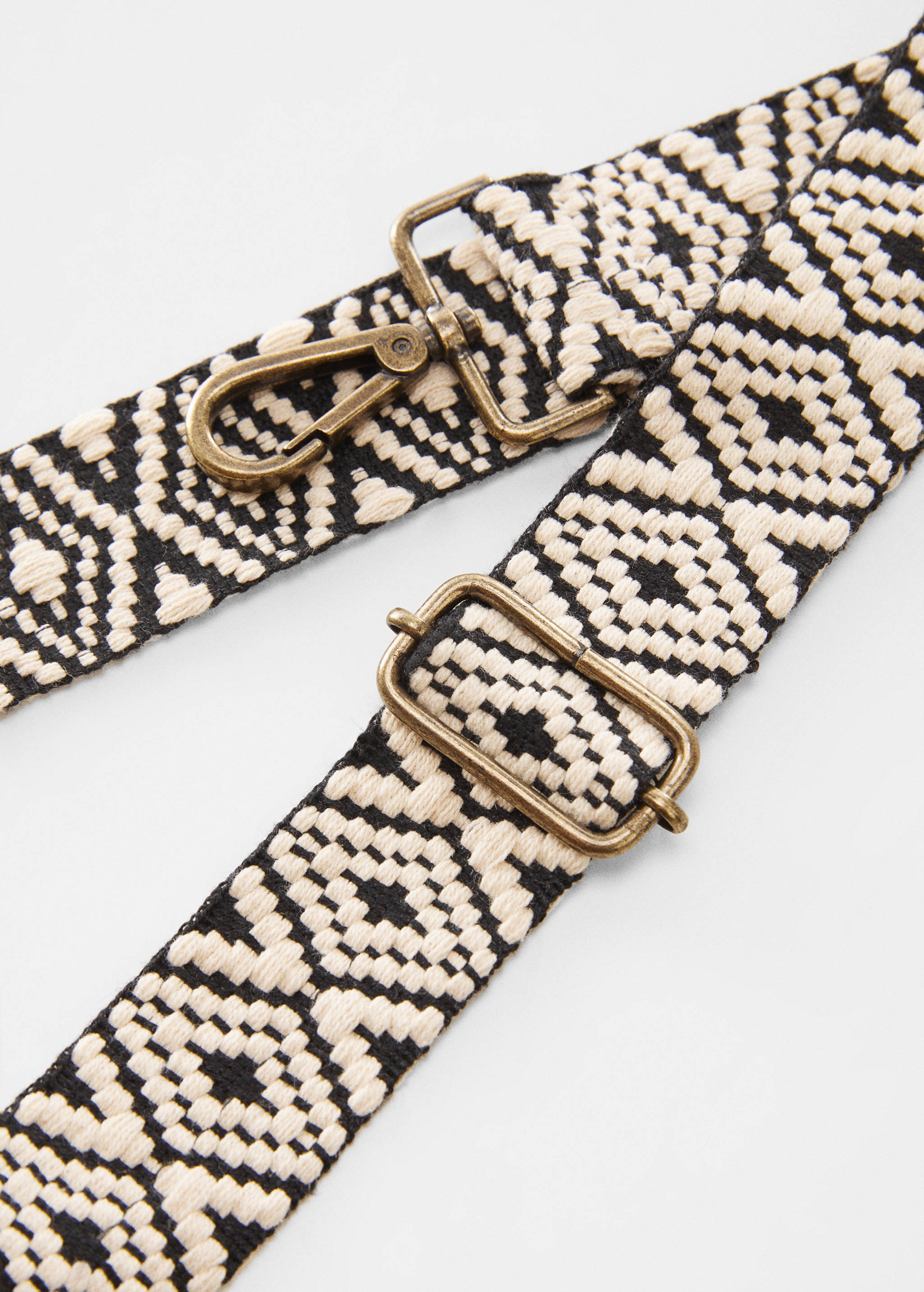 Bandoulière pour sac imprimée - Plan moyen