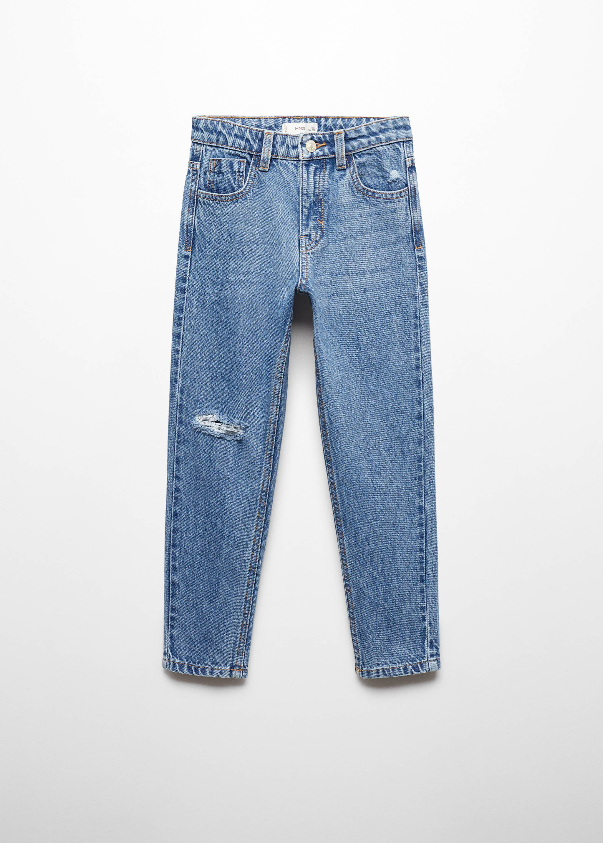 Jeans mom-fit algodón - Artículo sin modelo