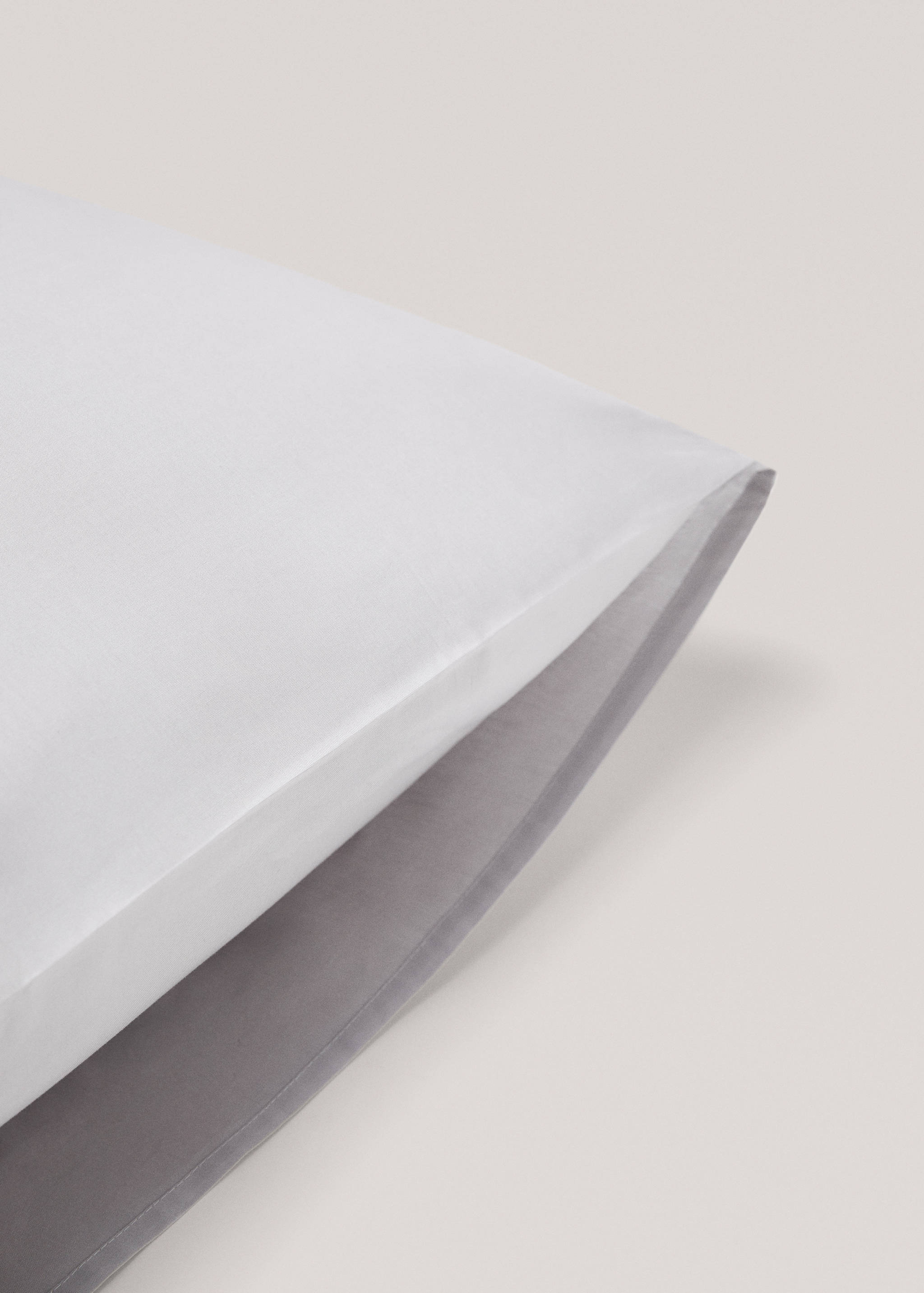 Capa de almofada de algodão de 180 fios 50 x 75 cm - Pormenor do artigo 2