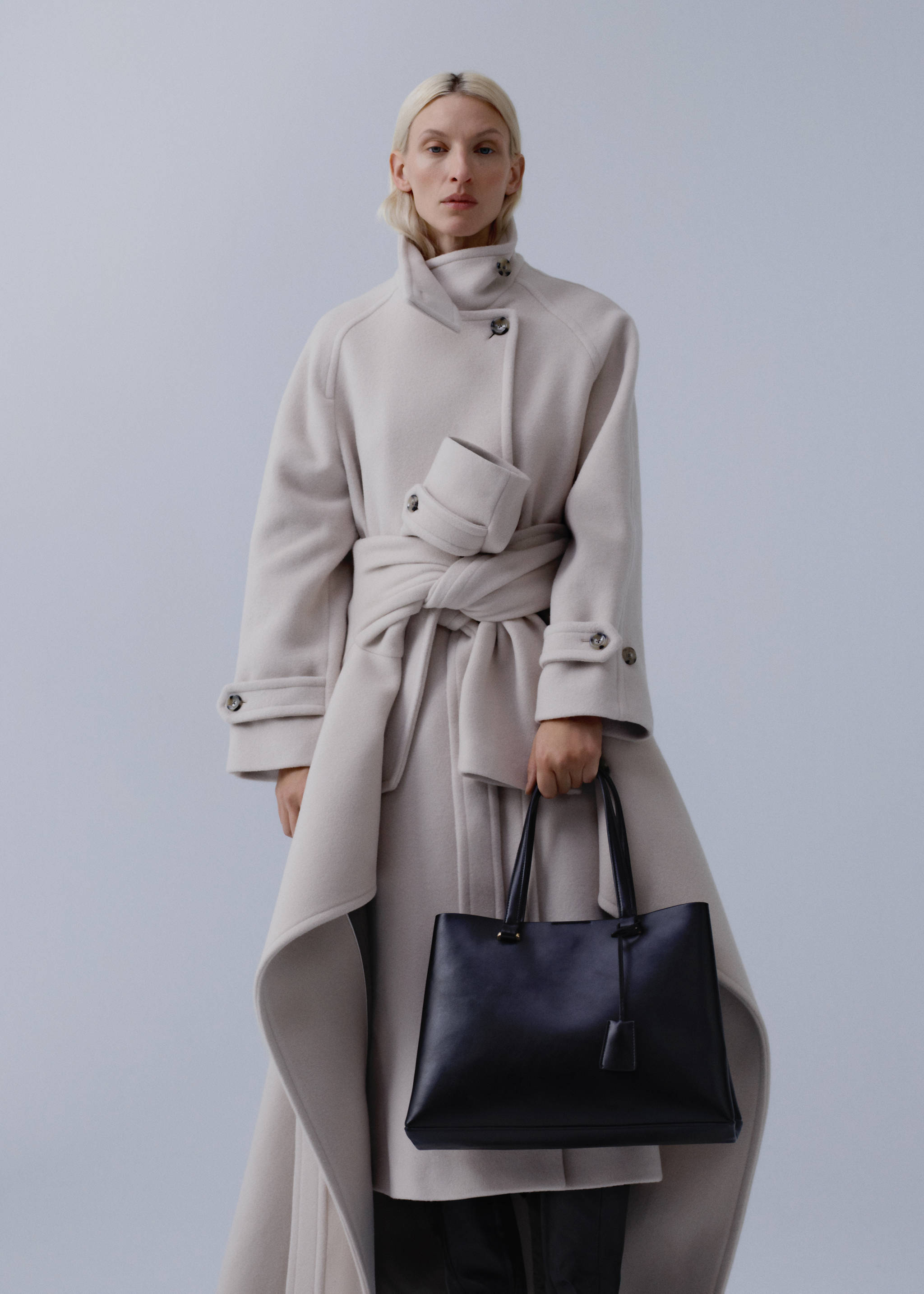 双隔层购物袋 - null