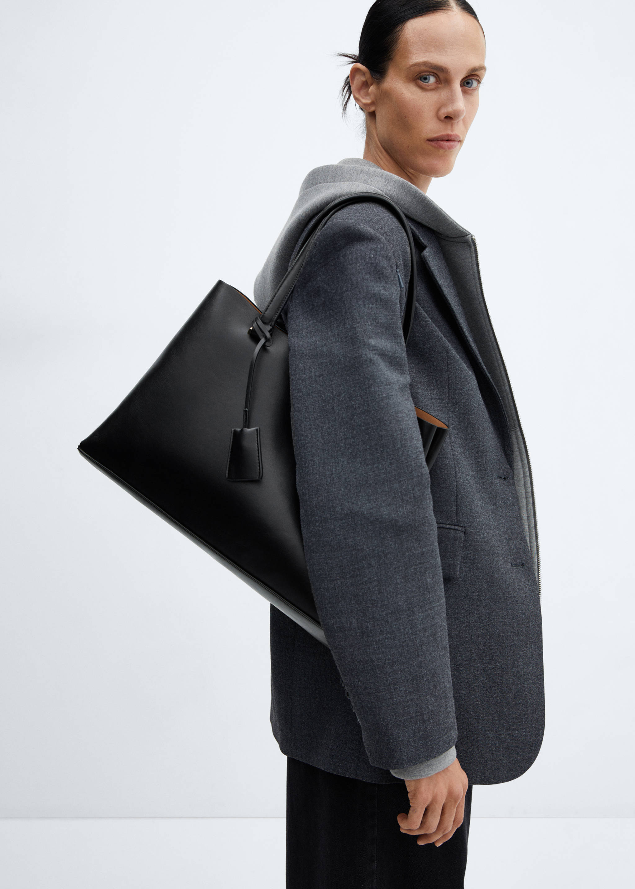 双隔层购物袋 - null