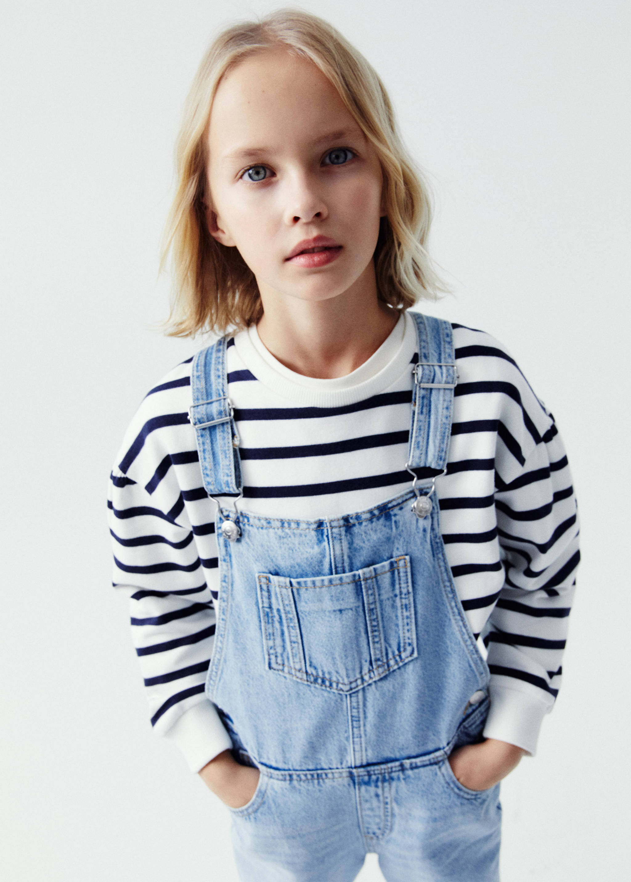 Salopette longue jean - Détail de l'article 5