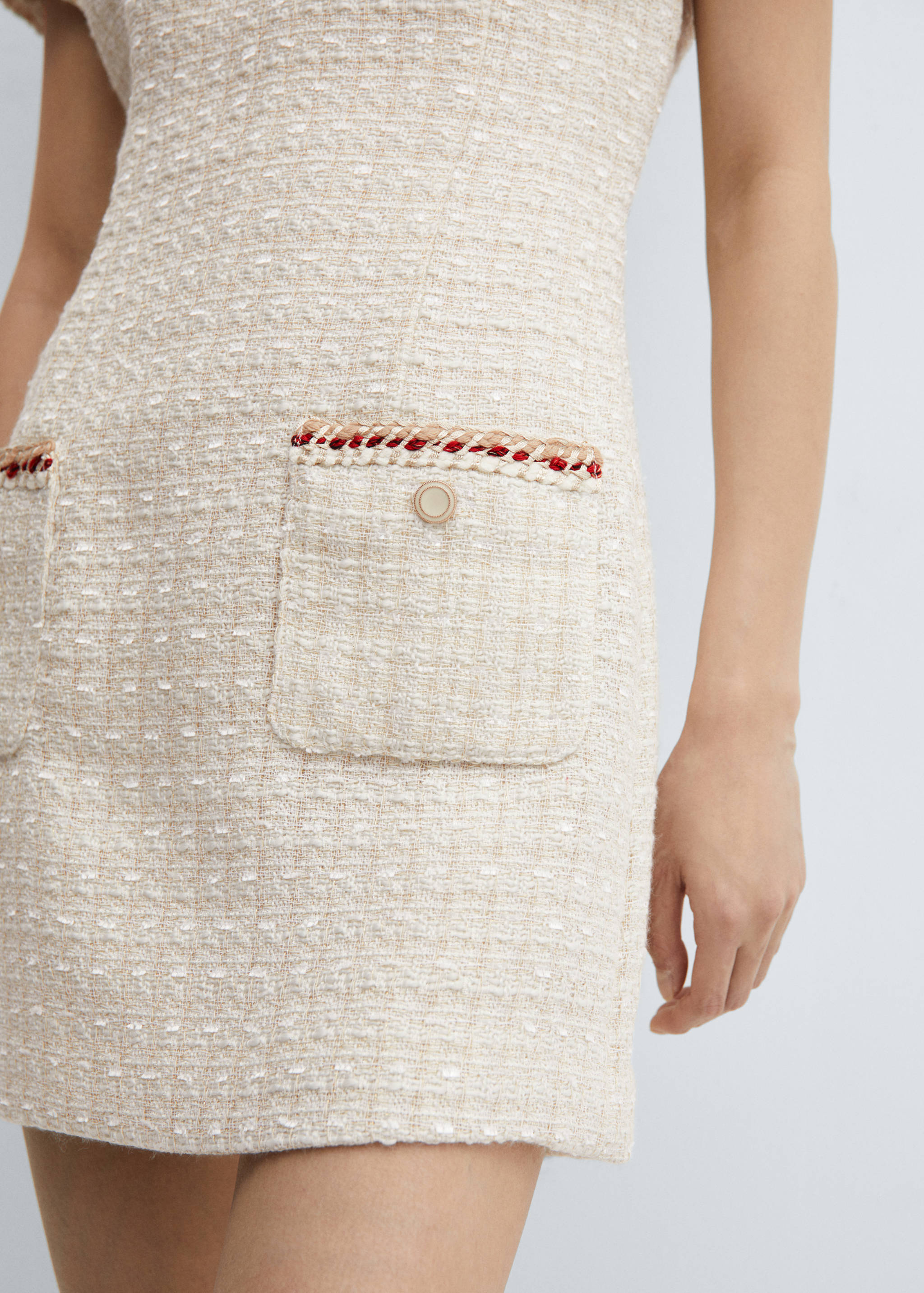 Robe tweed à poches - Détail de l'article 6