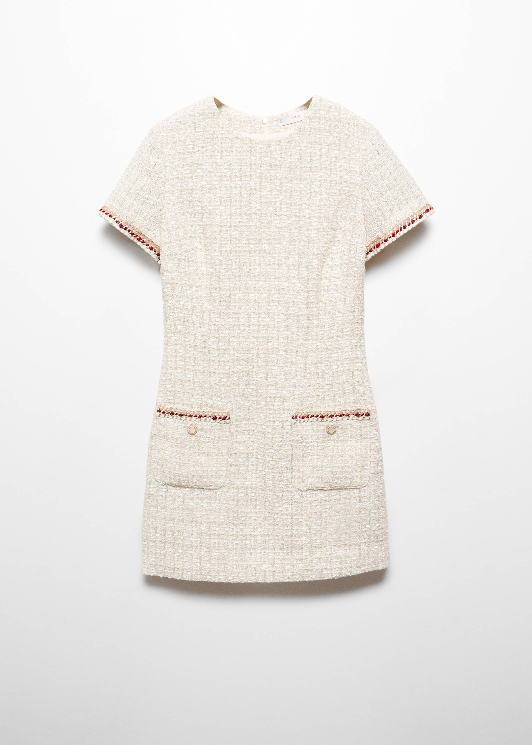 Robe tweed à poches - Article sans modèle