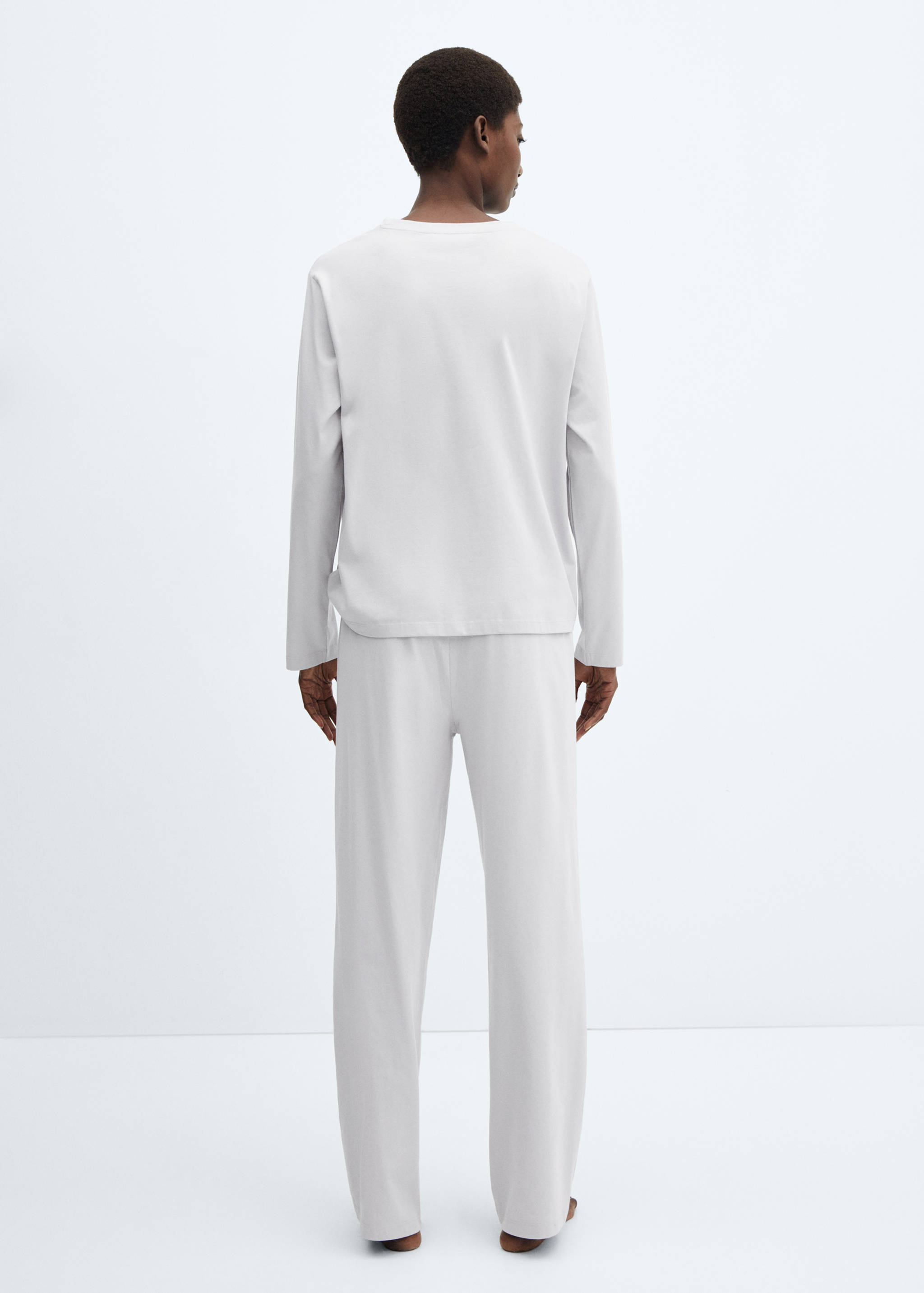 Pyjama deux pièces flanelle - Verso de l’article