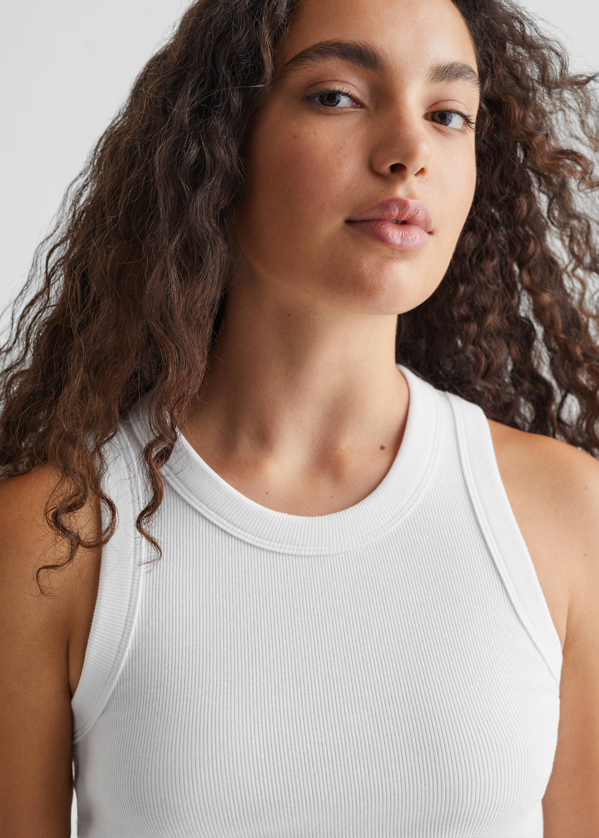 Top canalé algodón - Detalle del artículo 1