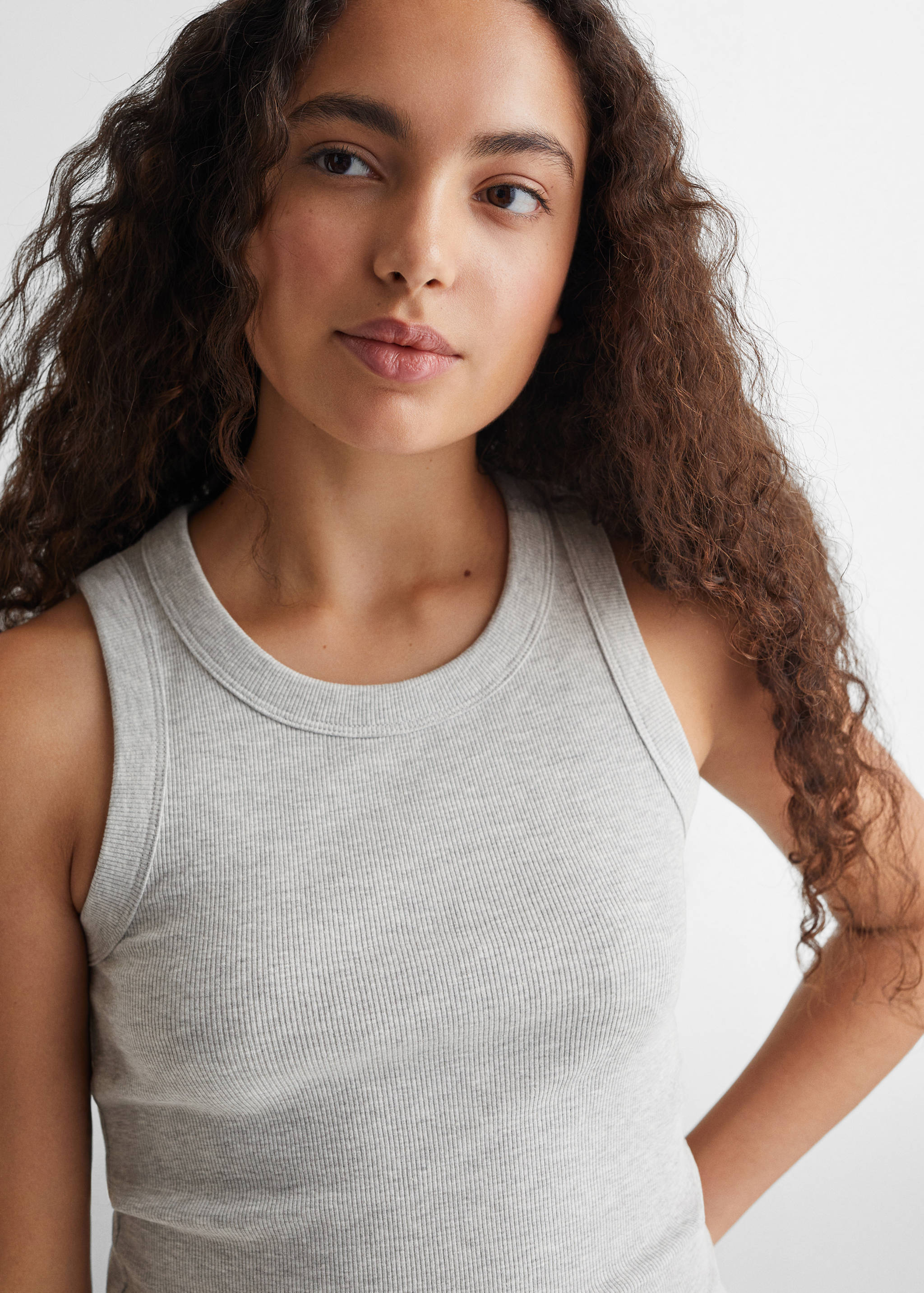 Top canalé algodón - Detalle del artículo 1