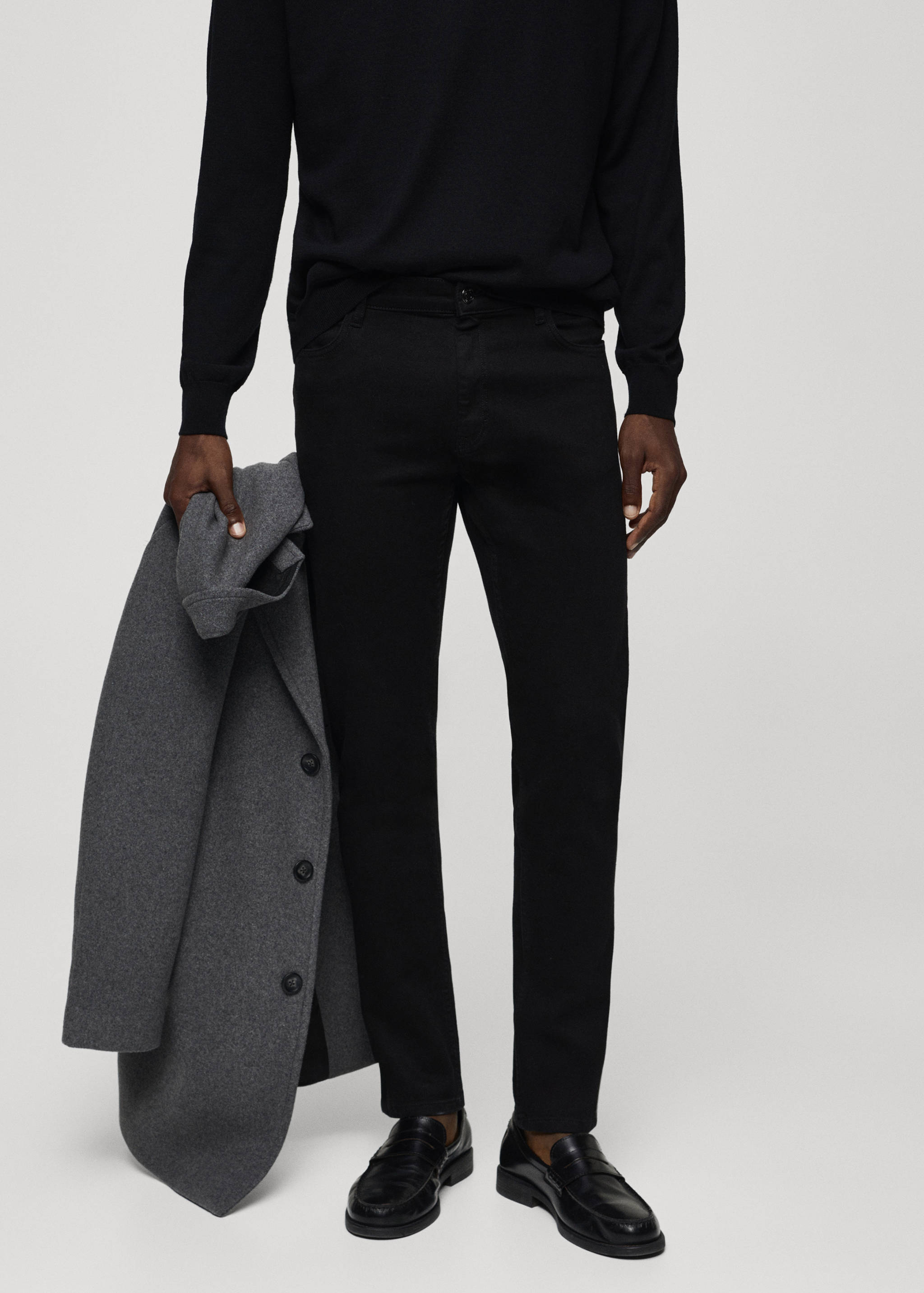 Jeans Patrick slim fit Ultra Soft Touch - Plano médio