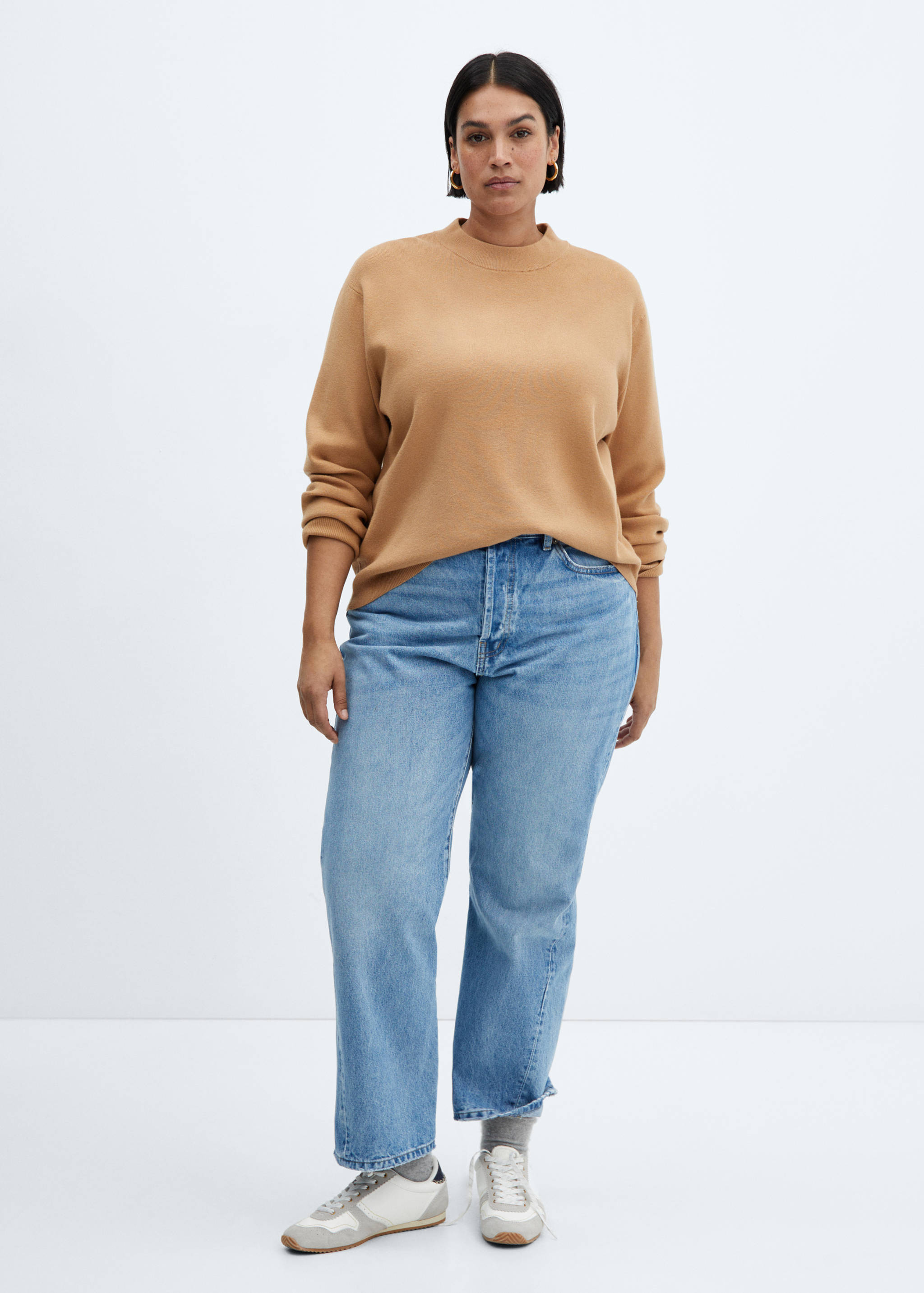 Round-neck knitted sweater - Details of the article 3