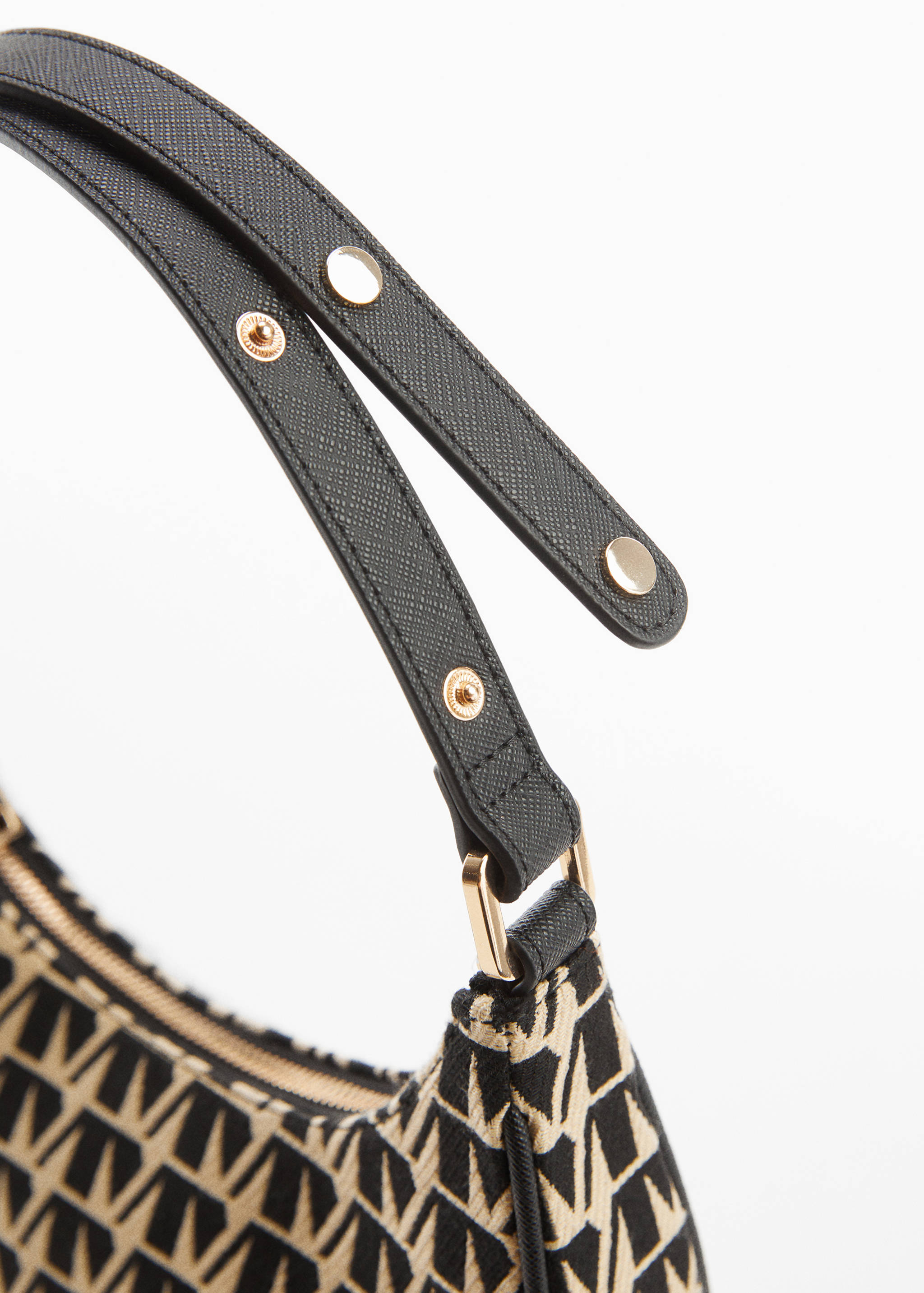 Jacquard shoulder bag - Details of the article 2