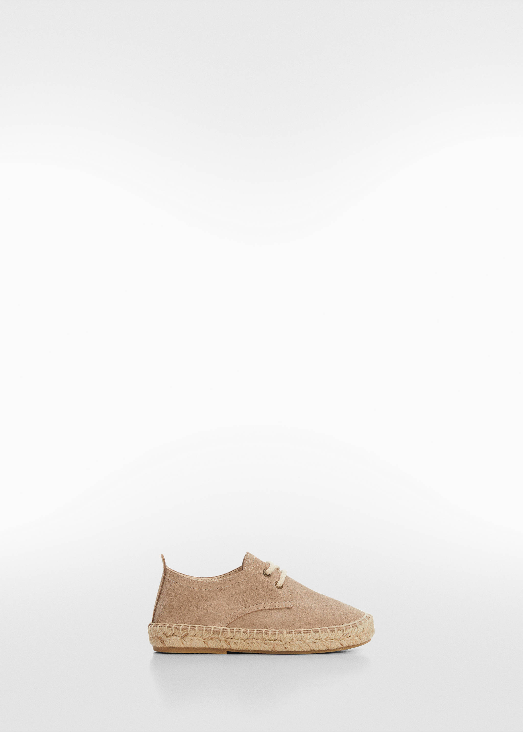 Alpargata serraje cordones - Artículo sin modelo, Marrón medio. Ref: 67033684-00.