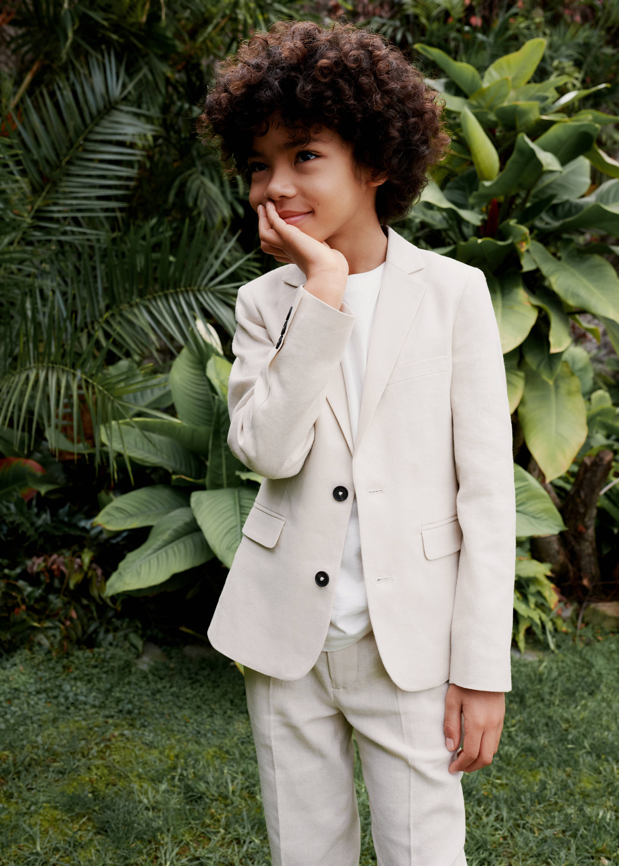 Linen suit jacket - Details of the article 5