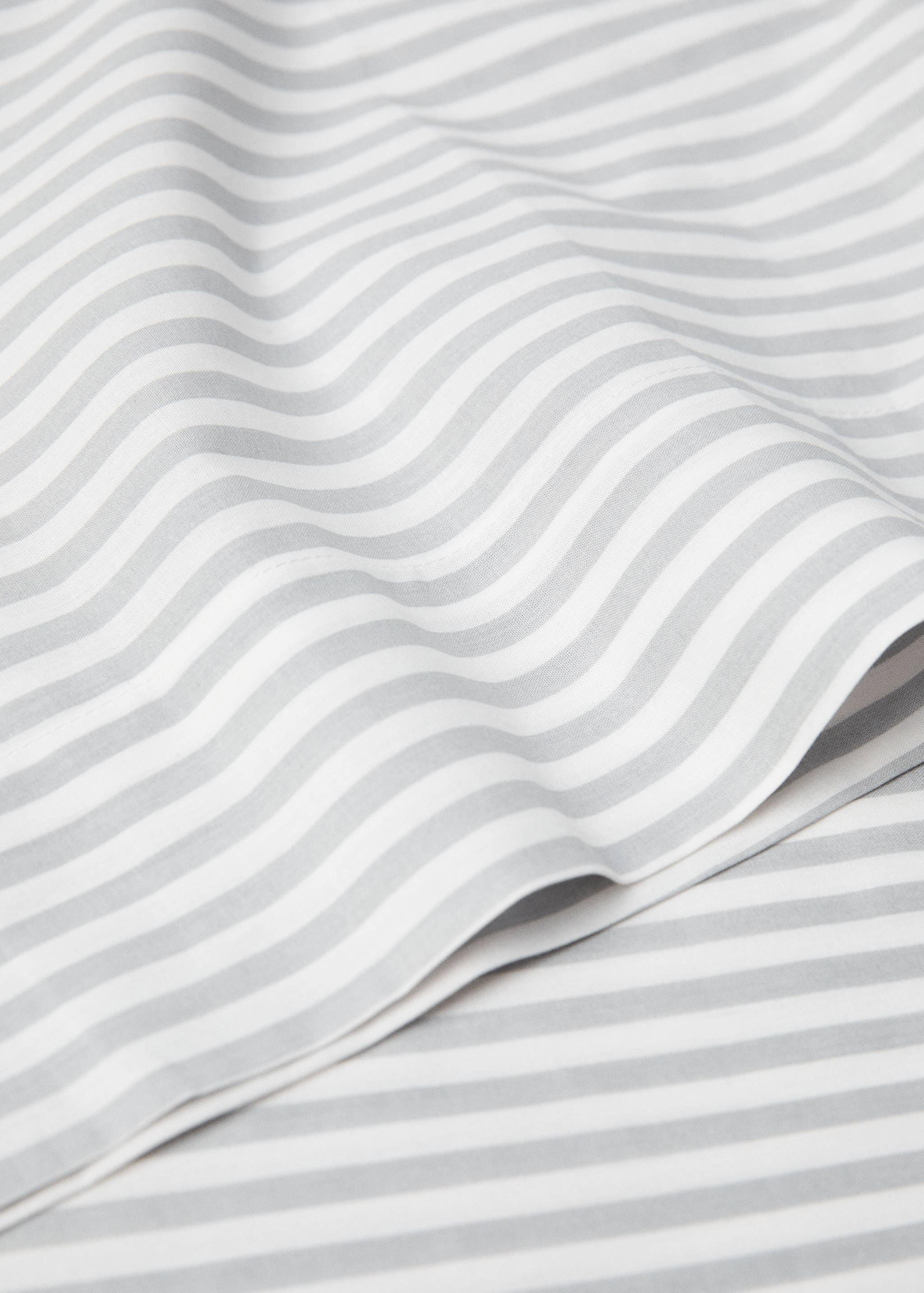 Funda de almohada algodón rayas 45x110cm - Detalle del artículo 2