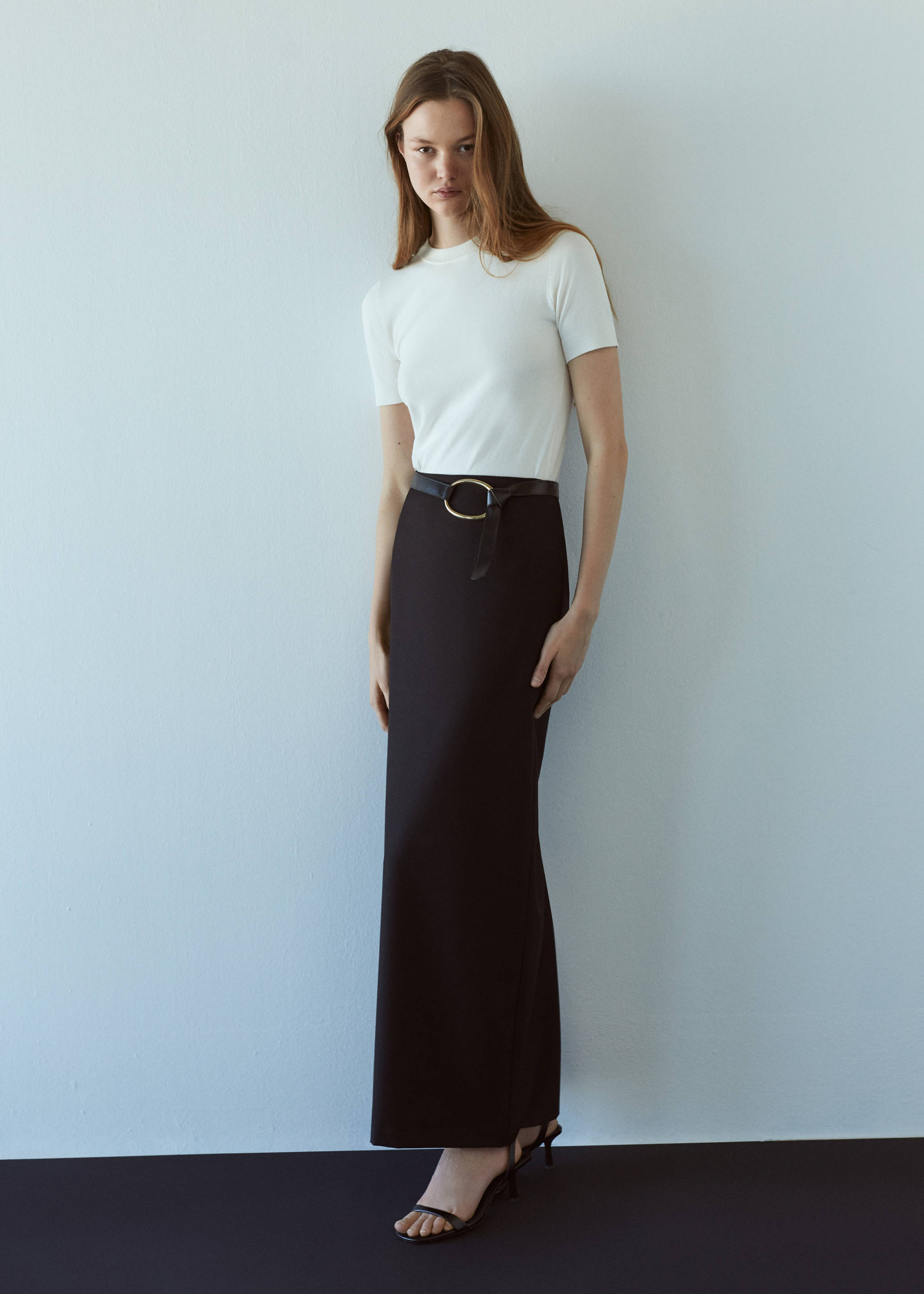 Oval buckle belt - General plane