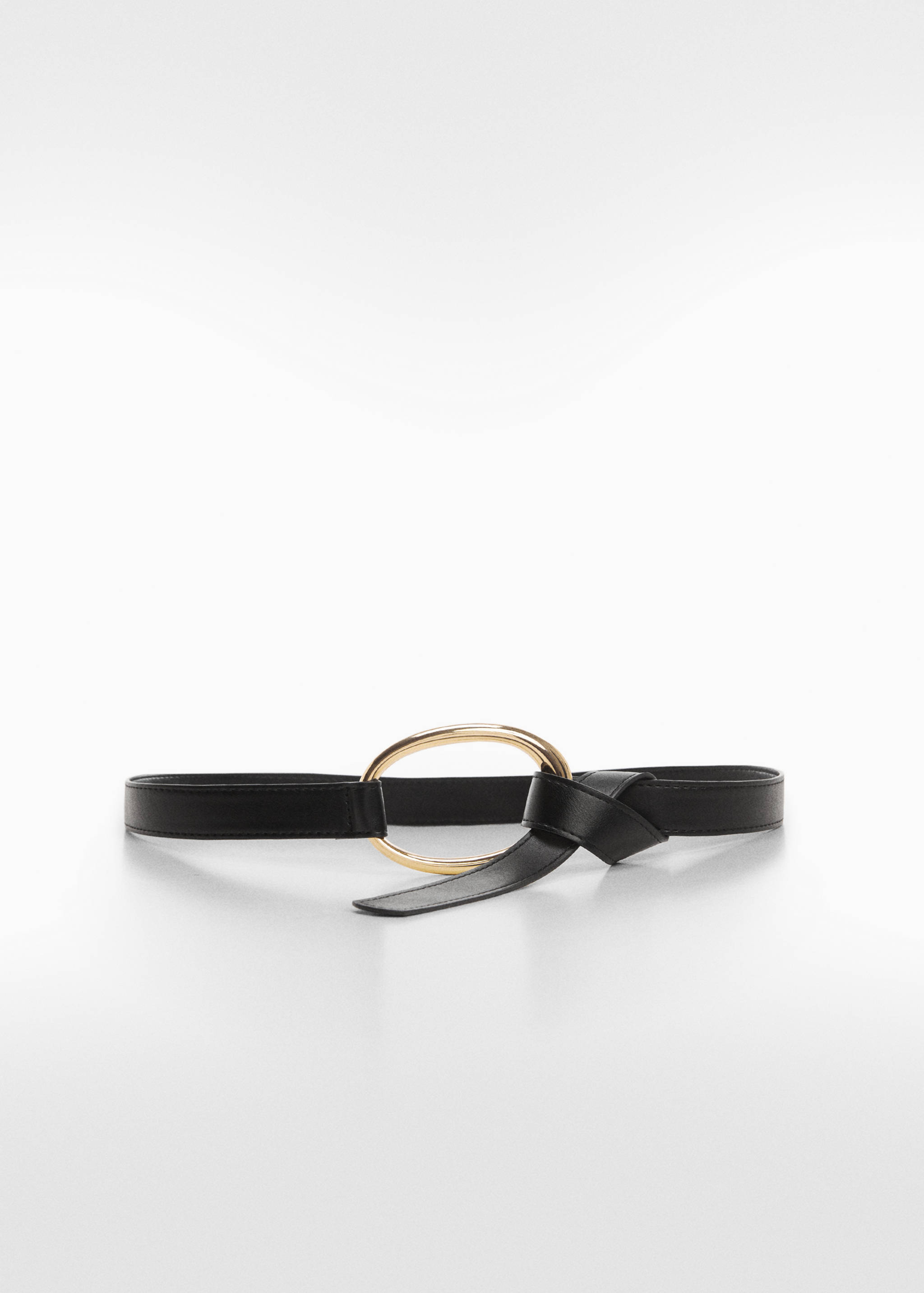Oval buckle belt - Article without model