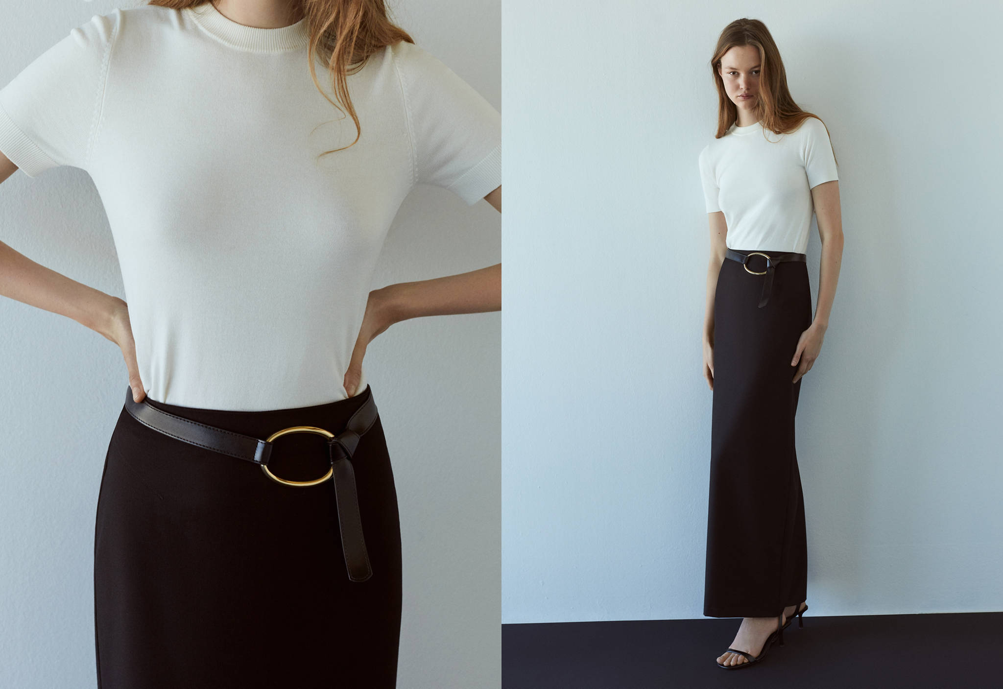 Oval buckle belt - Panoramic plane