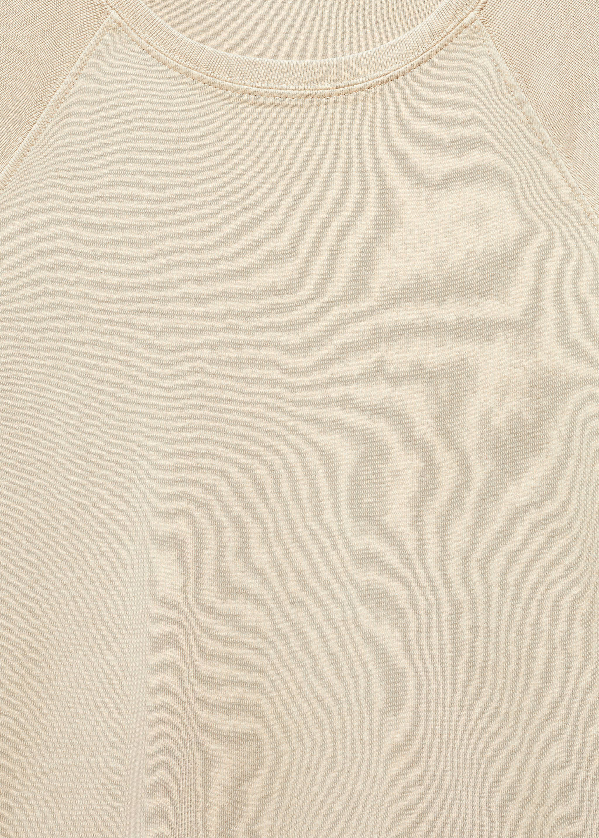 Camiseta lavada cuello redondo - Detalle del artículo 8