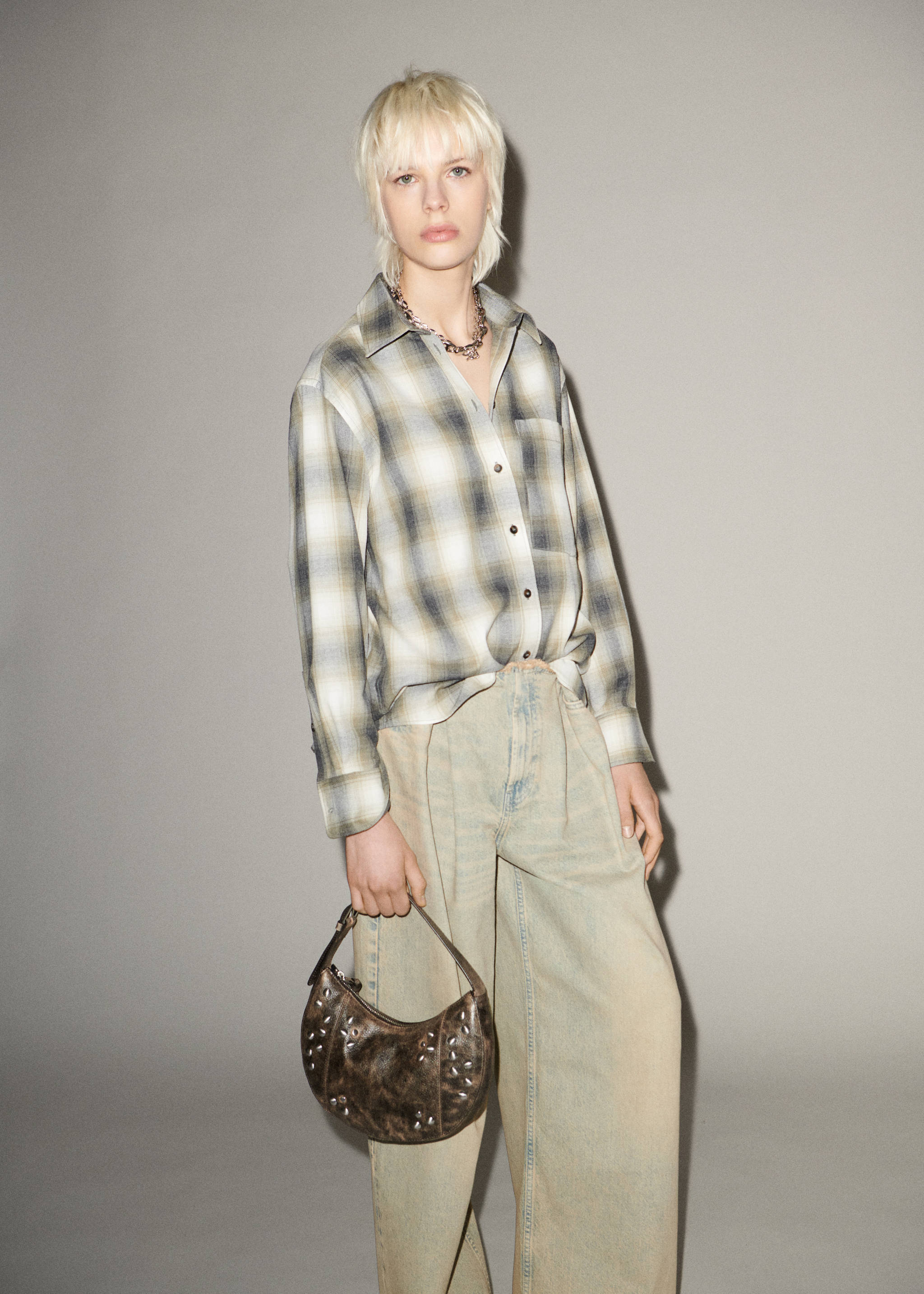 Camisa algodón cuadros - Detalle del artículo 7