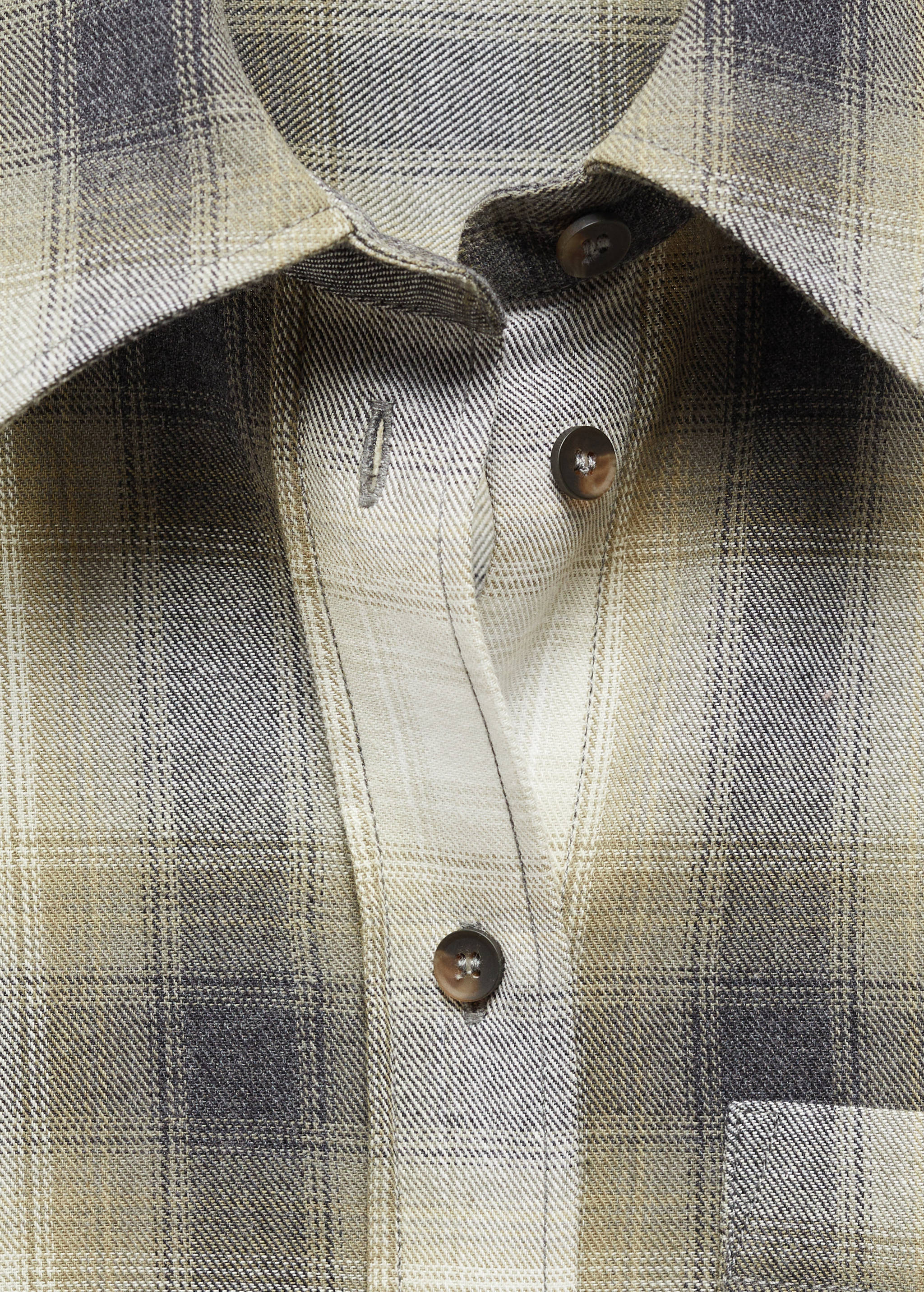 Camisa algodón cuadros - Detalle del artículo 8