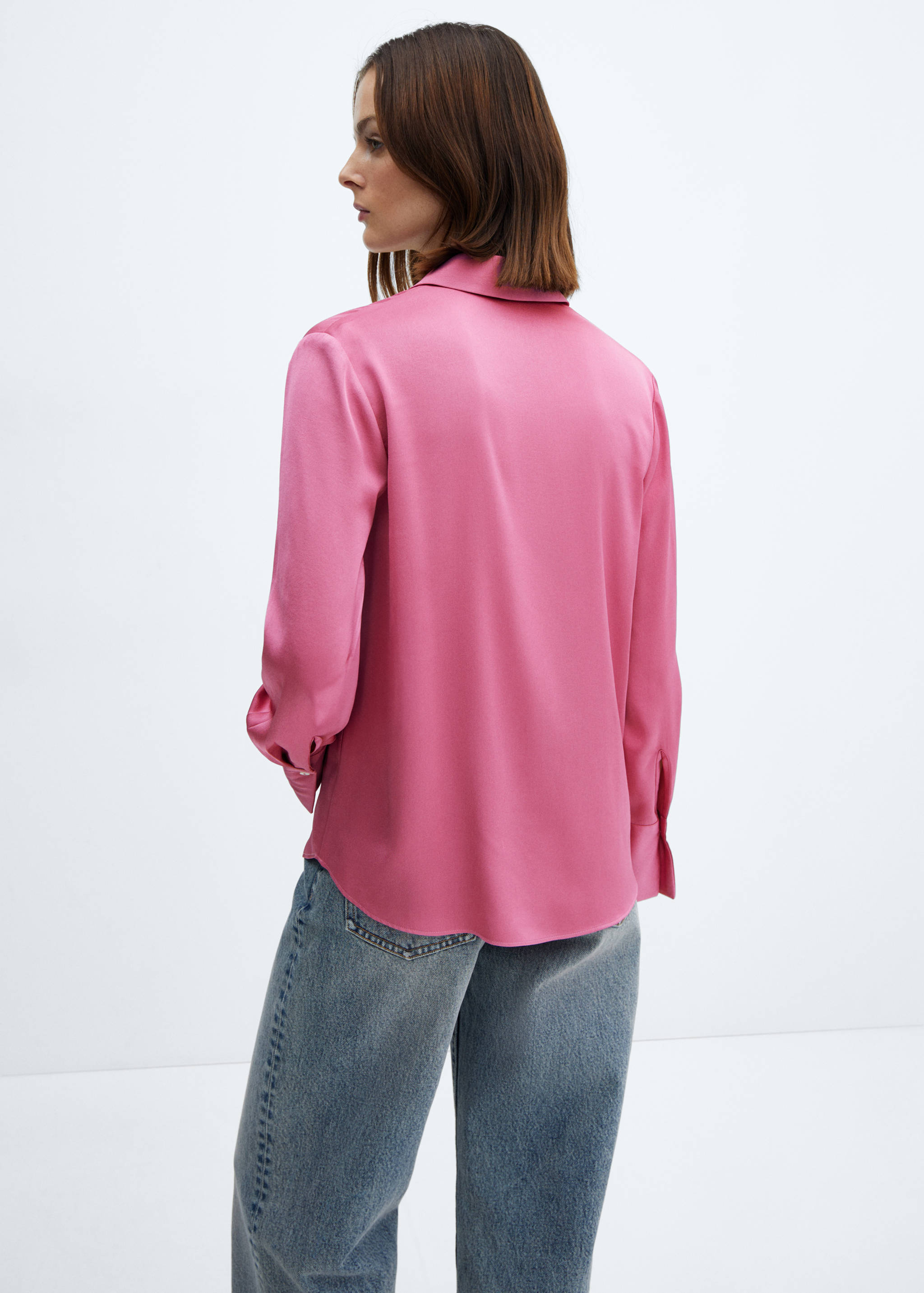 Chemise fluide satinée - Verso de l’article