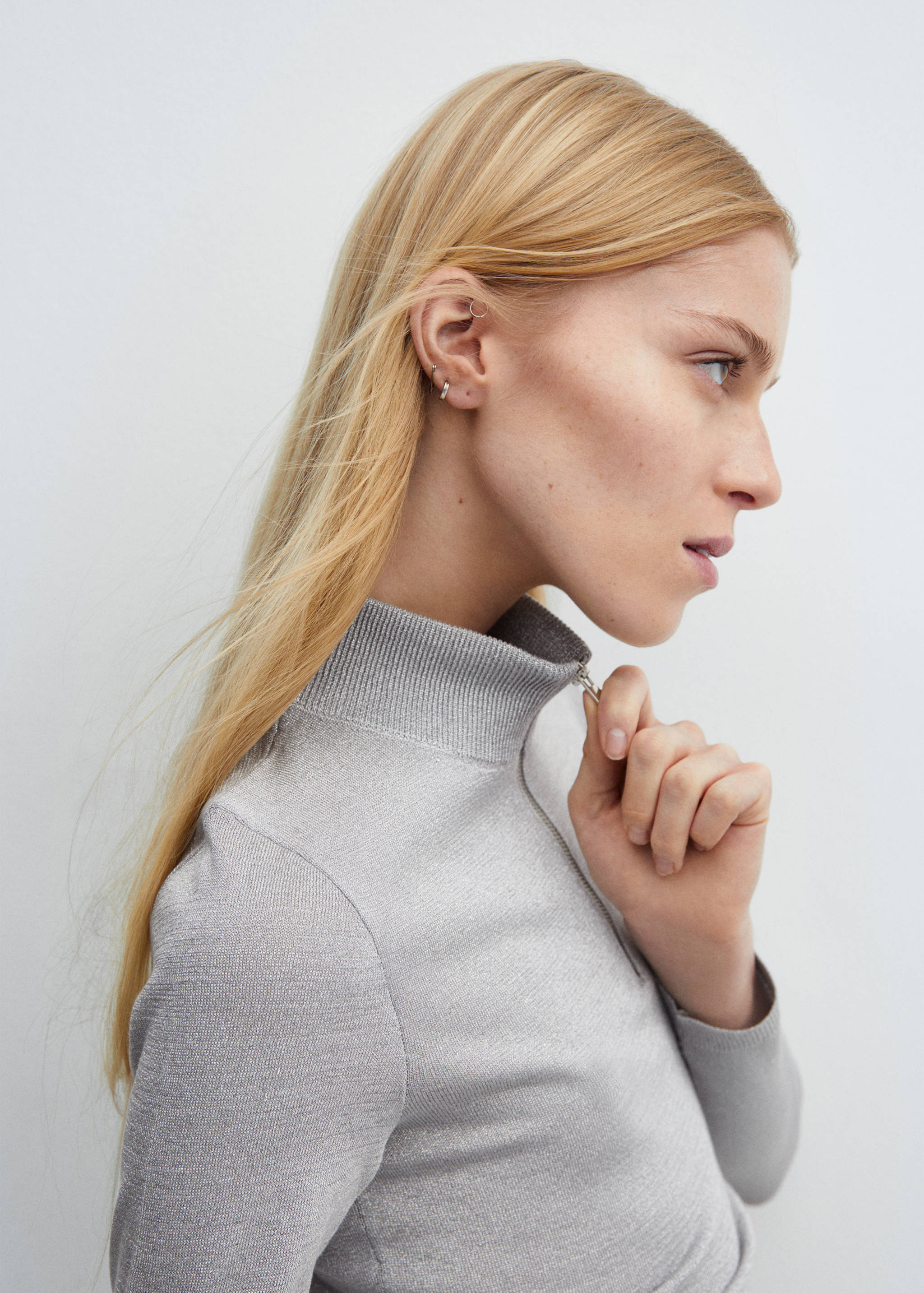 Jersei punt cremallera - Detall de l'article 1