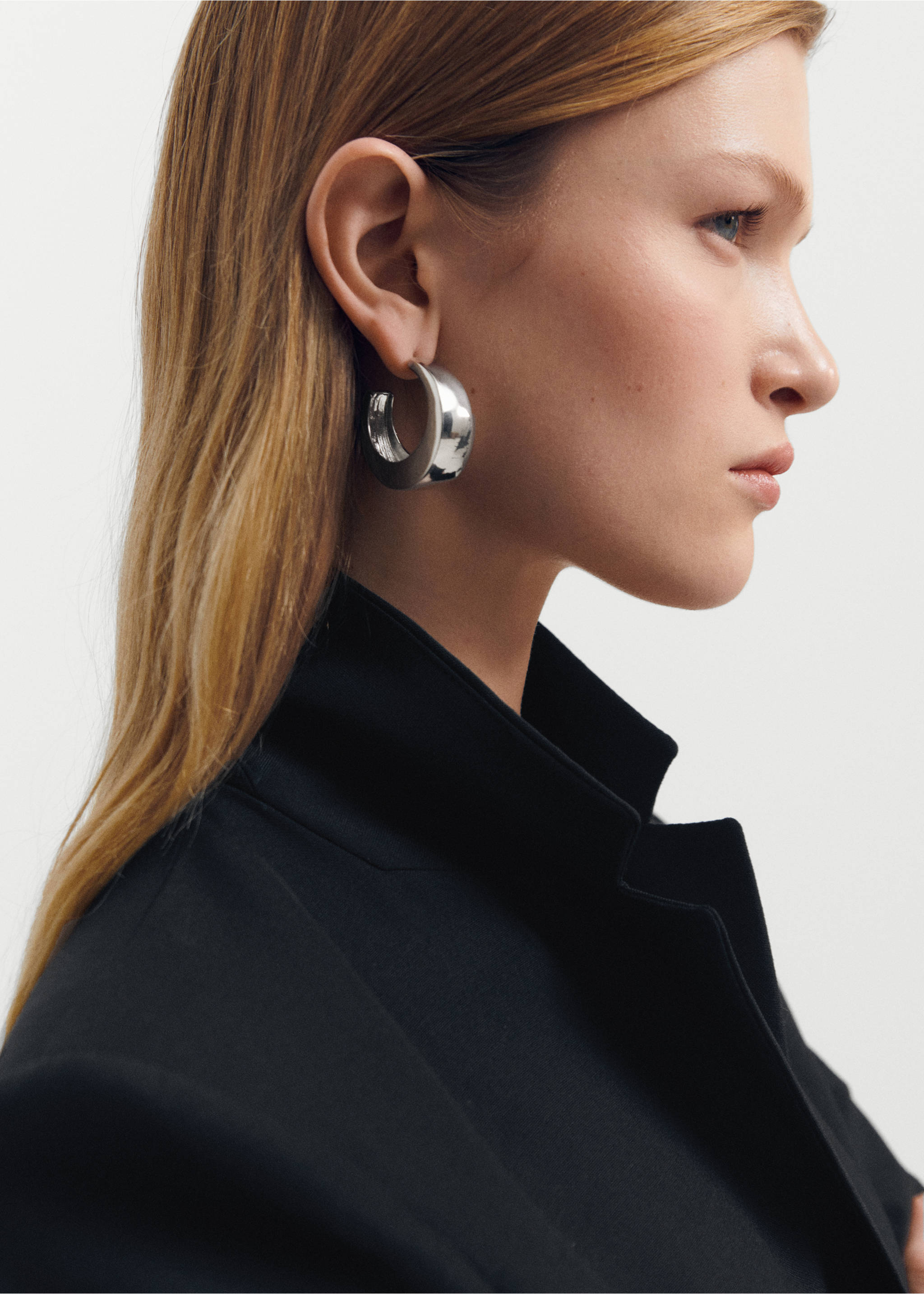 Wool suit jacket - Details of the article 1, Black. Ref: 67034074-00.