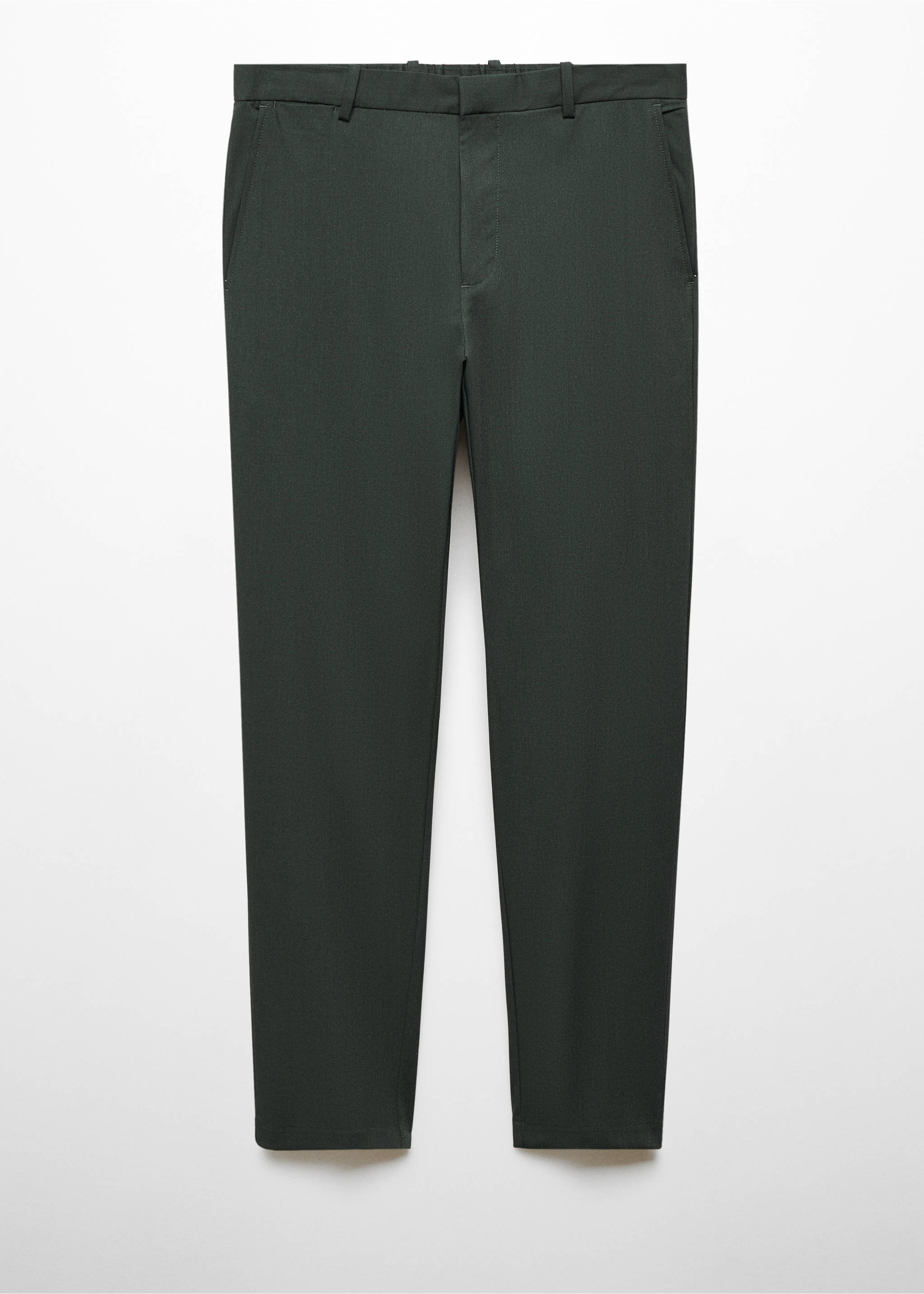 Pantalón slim fit stretch - Artículo sin modelo, Verde oscuro. Ref: 67034440-00.