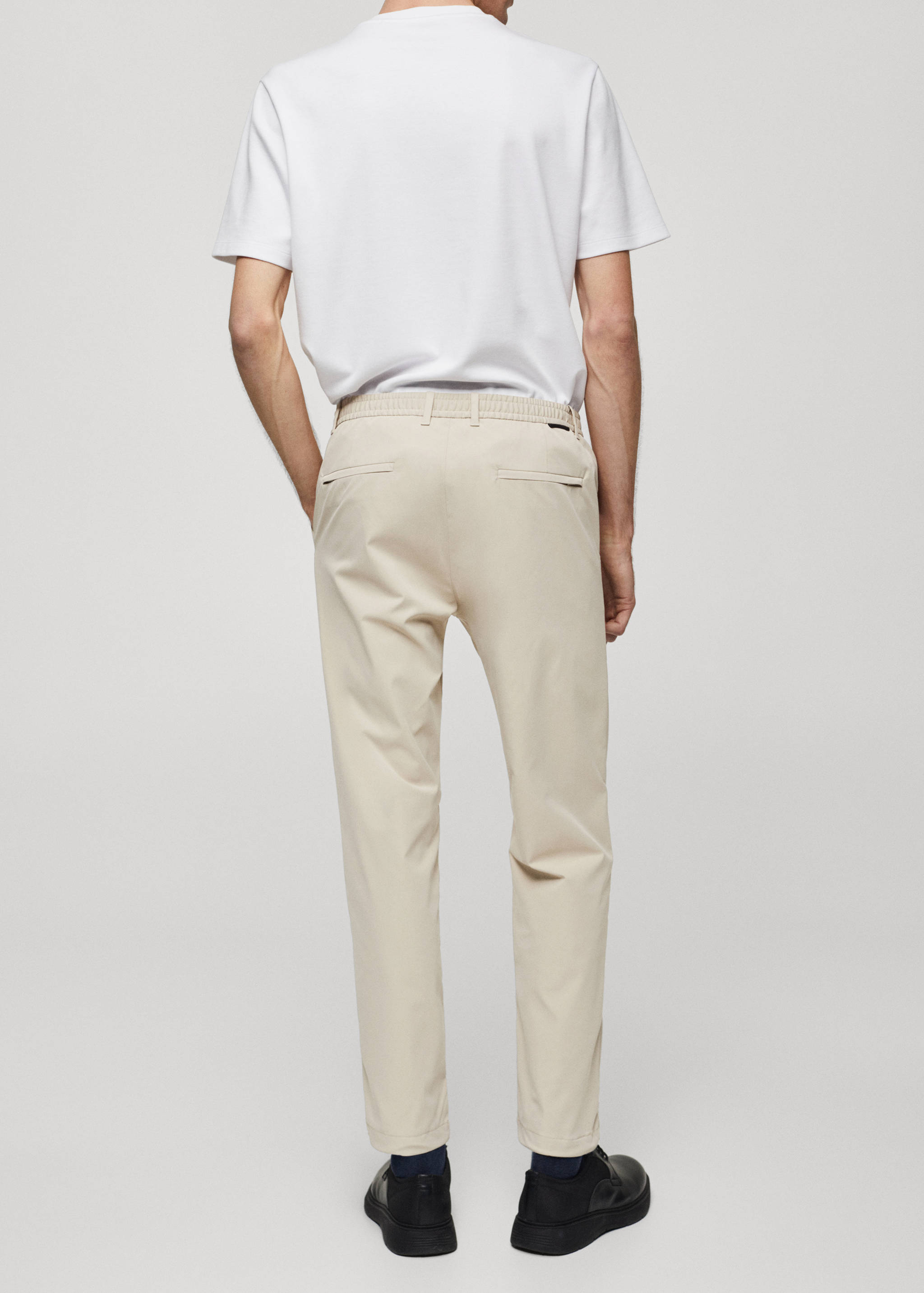 Solotex® slim-fit trousers - Reverse of the article