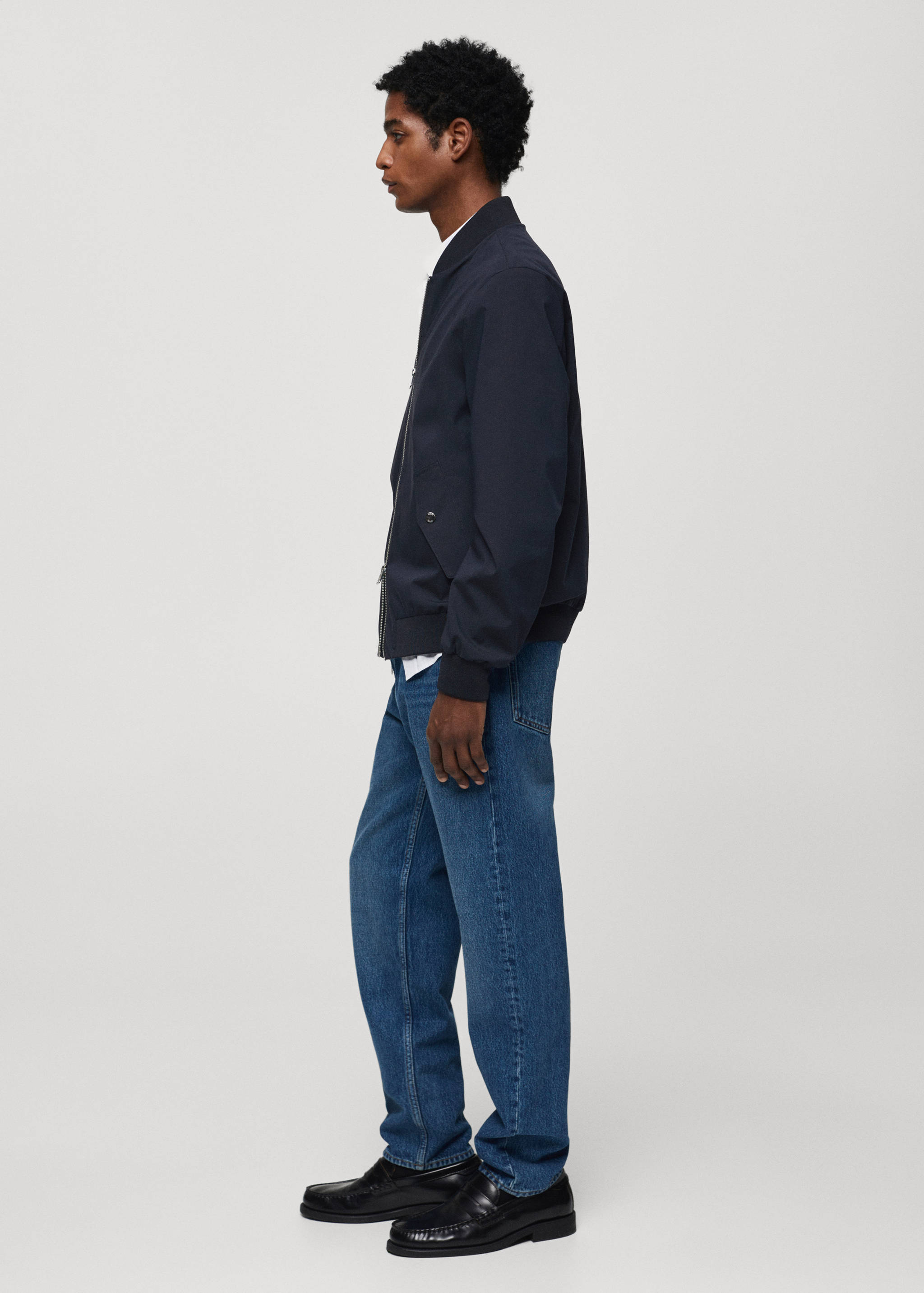 Water-repellent bomber jacket - Details of the article 2