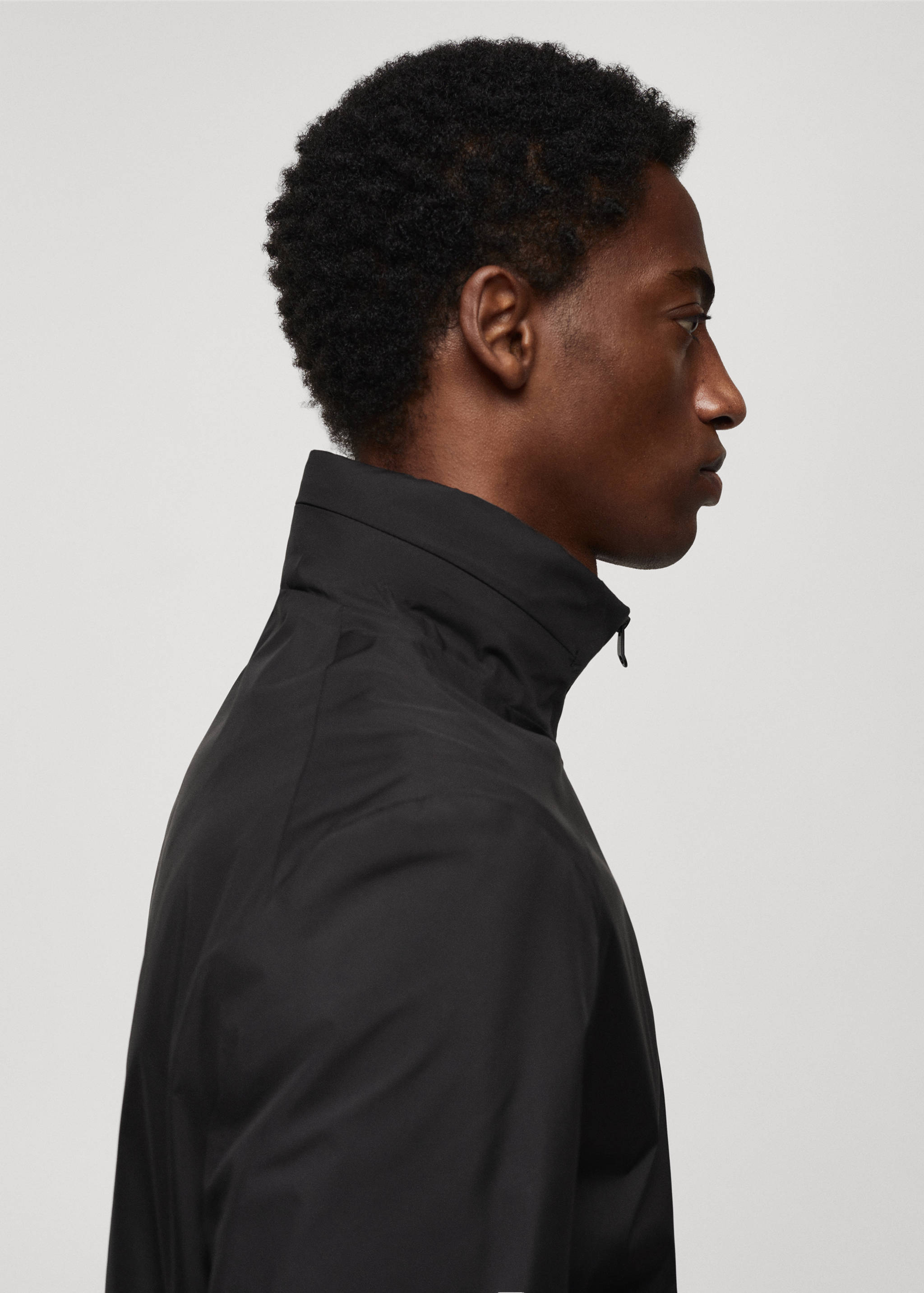 Water-repellent jacket with zip - Details of the article 6