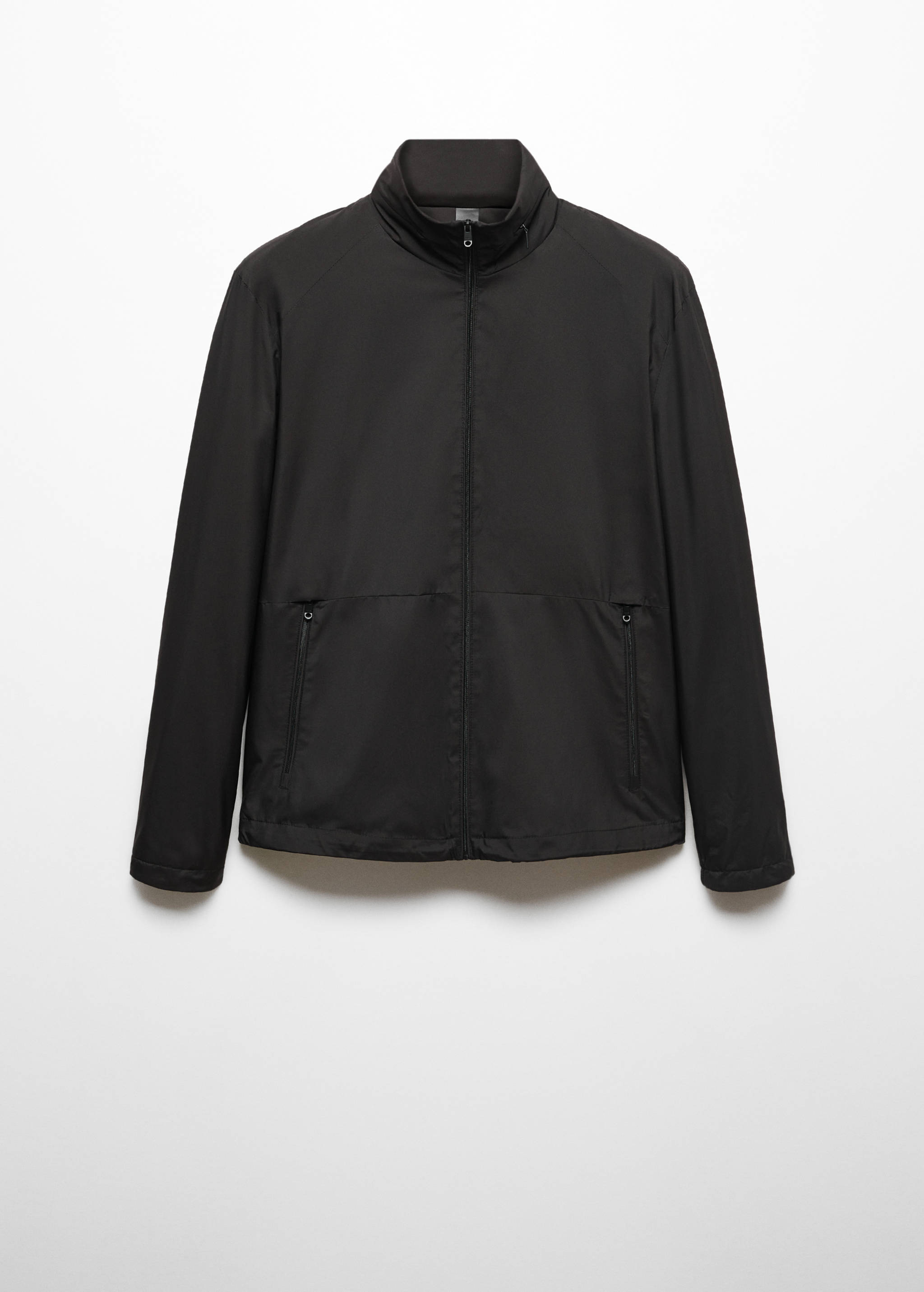 Water-repellent jacket with zip - Article without model